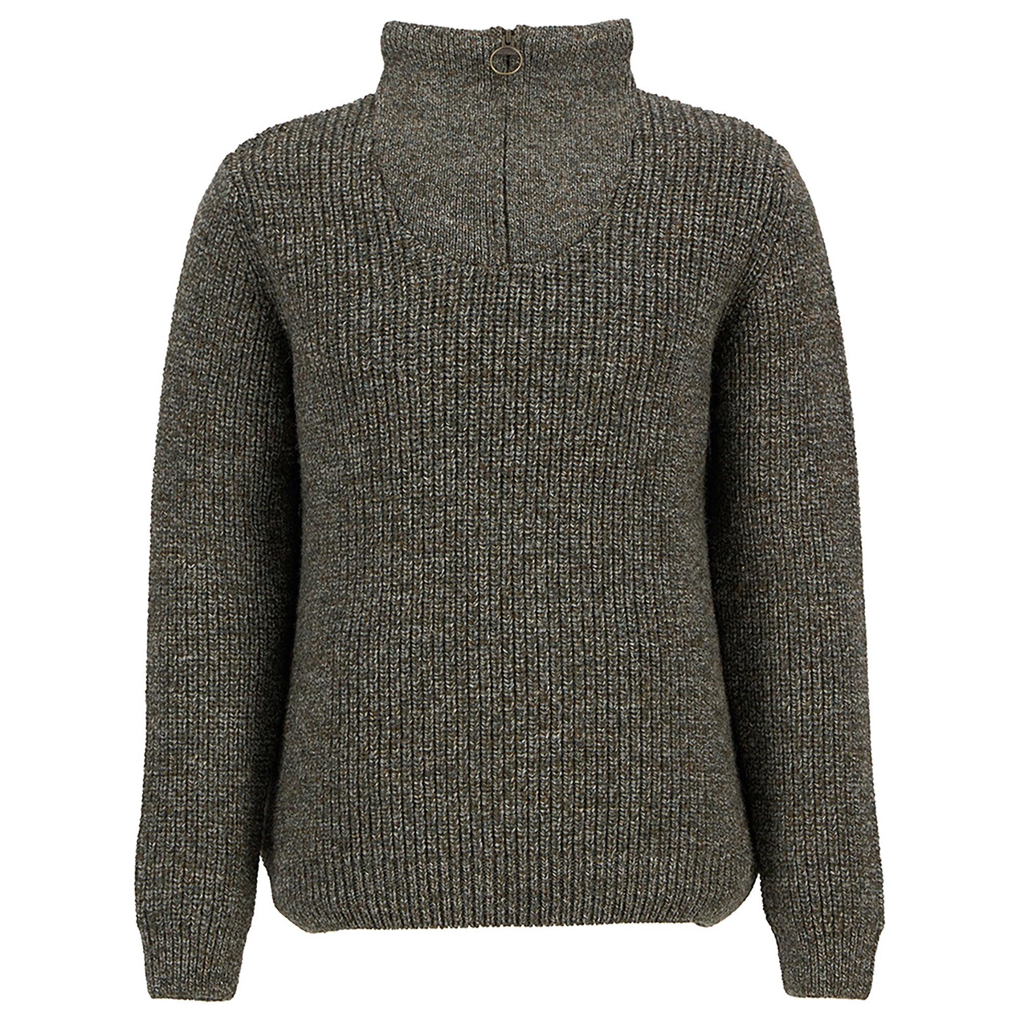 Product image 1 of 6 of Barbour Men's New Tyne Half Zip Sweater - Derby Tweed