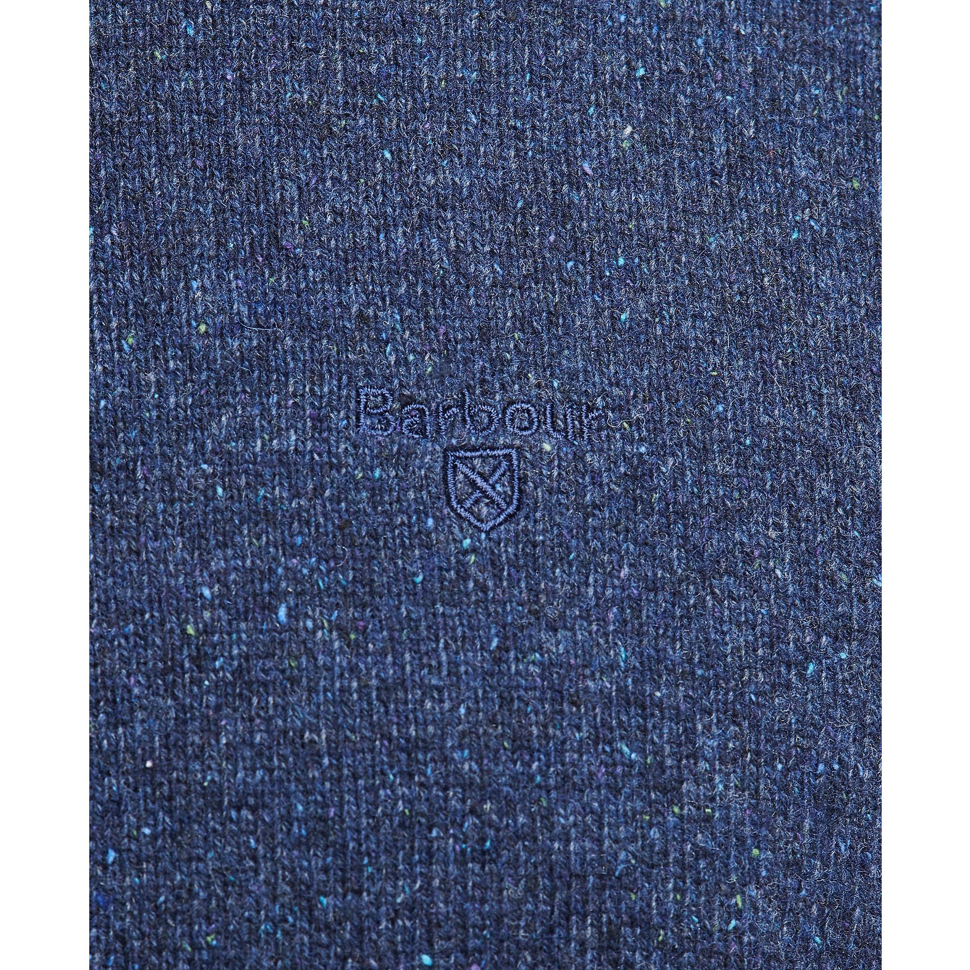 Product image 6 of 6 of Barbour Men's Tisbury Crew Neck Jumper - Deep Blue