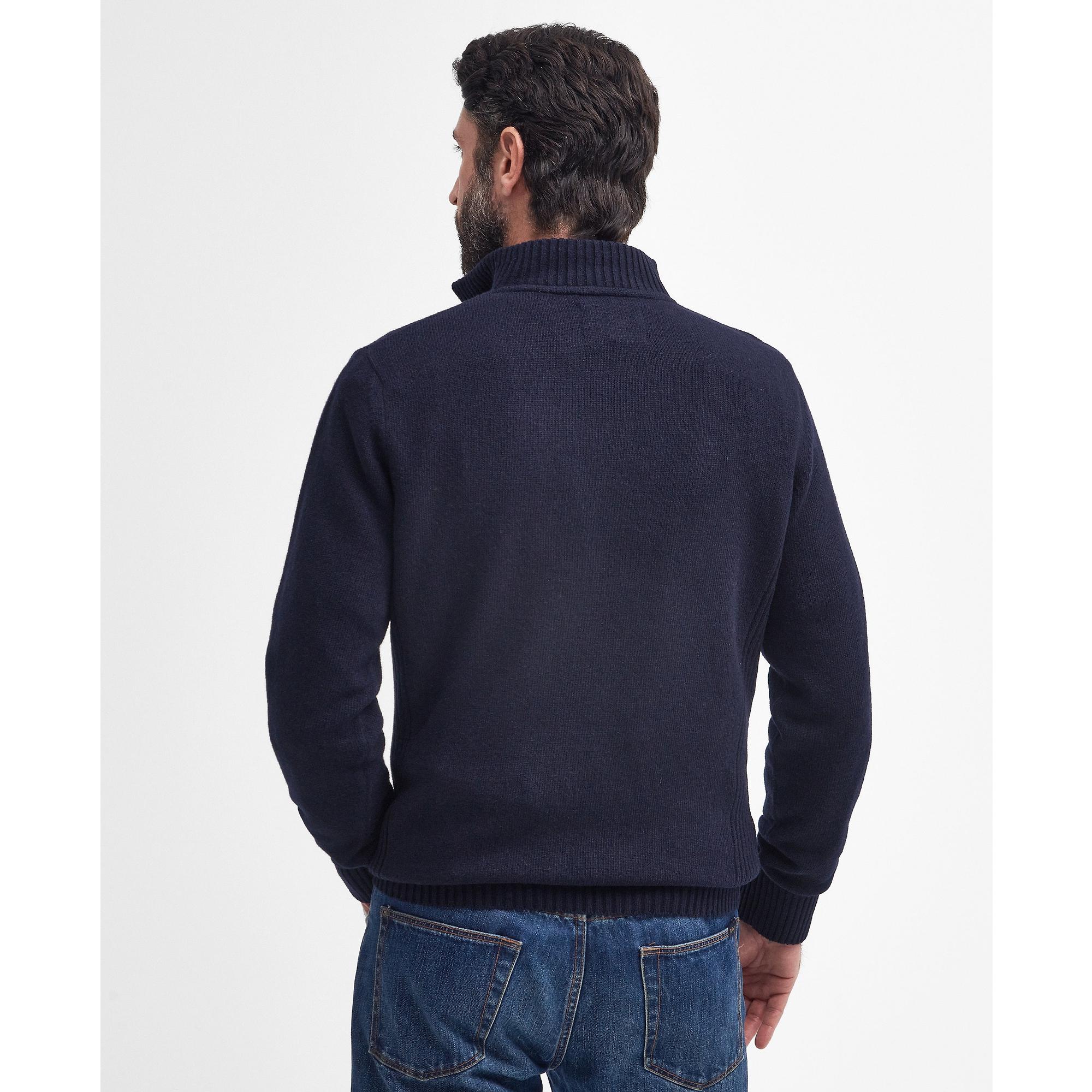 Product image 5 of 5 of Barbour Men's Nelson Half Zip Sweater - Navy