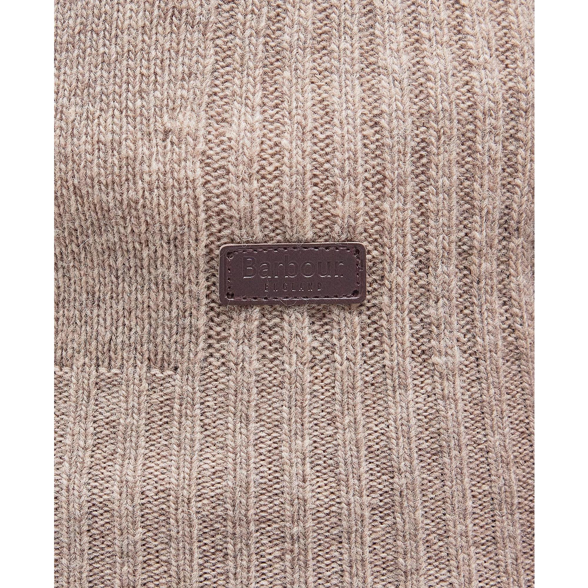 Product image 6 of 6 of Barbour Men's Nelson Half Zip Sweater - Stone