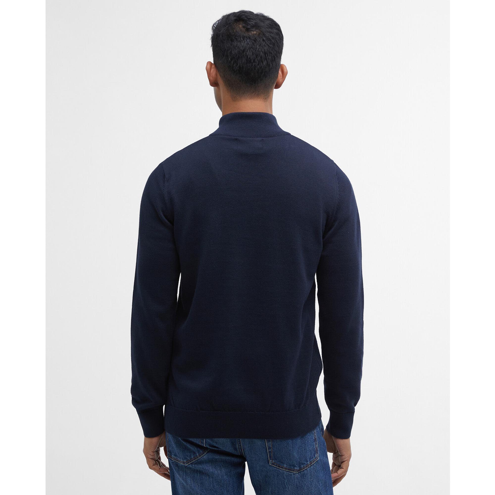 Product image 4 of 7 of Barbour Men's Cotton Half Zip Jumper - Navy
