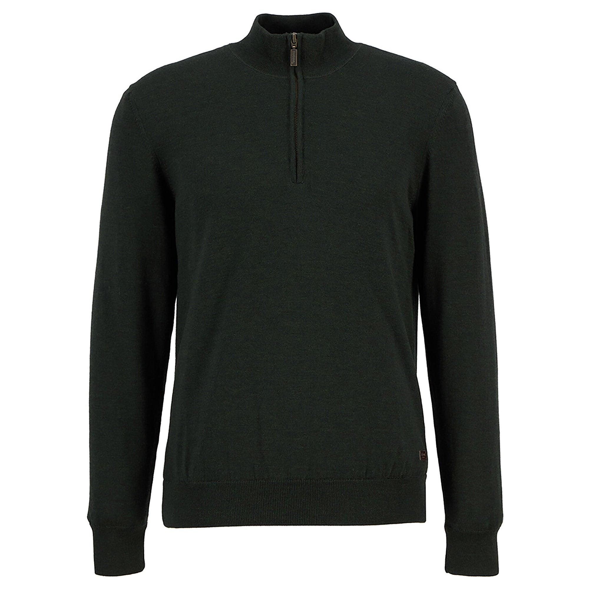 Product image 1 of 7 of Barbour Men's Gamlin Half Zip Sweater - Olive