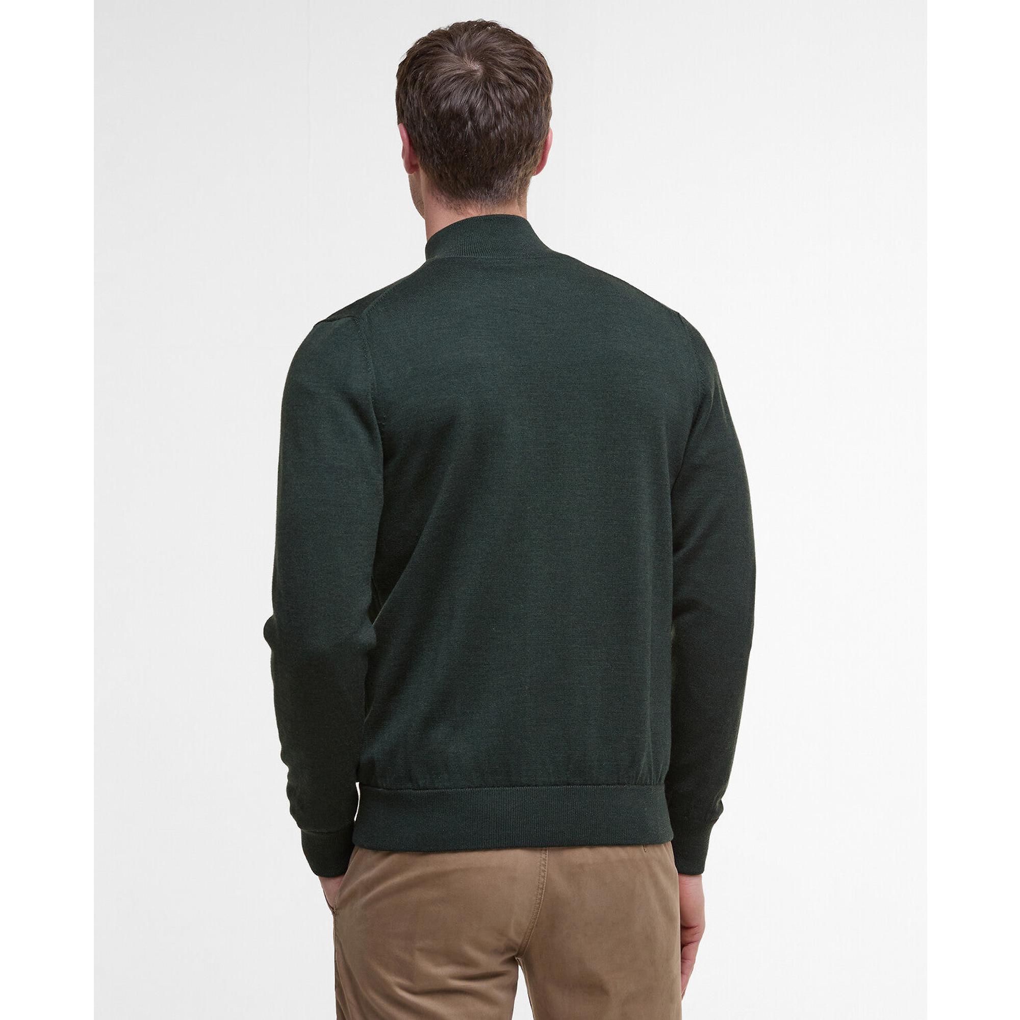 Product image 4 of 7 of Barbour Men's Gamlin Half Zip Sweater - Olive