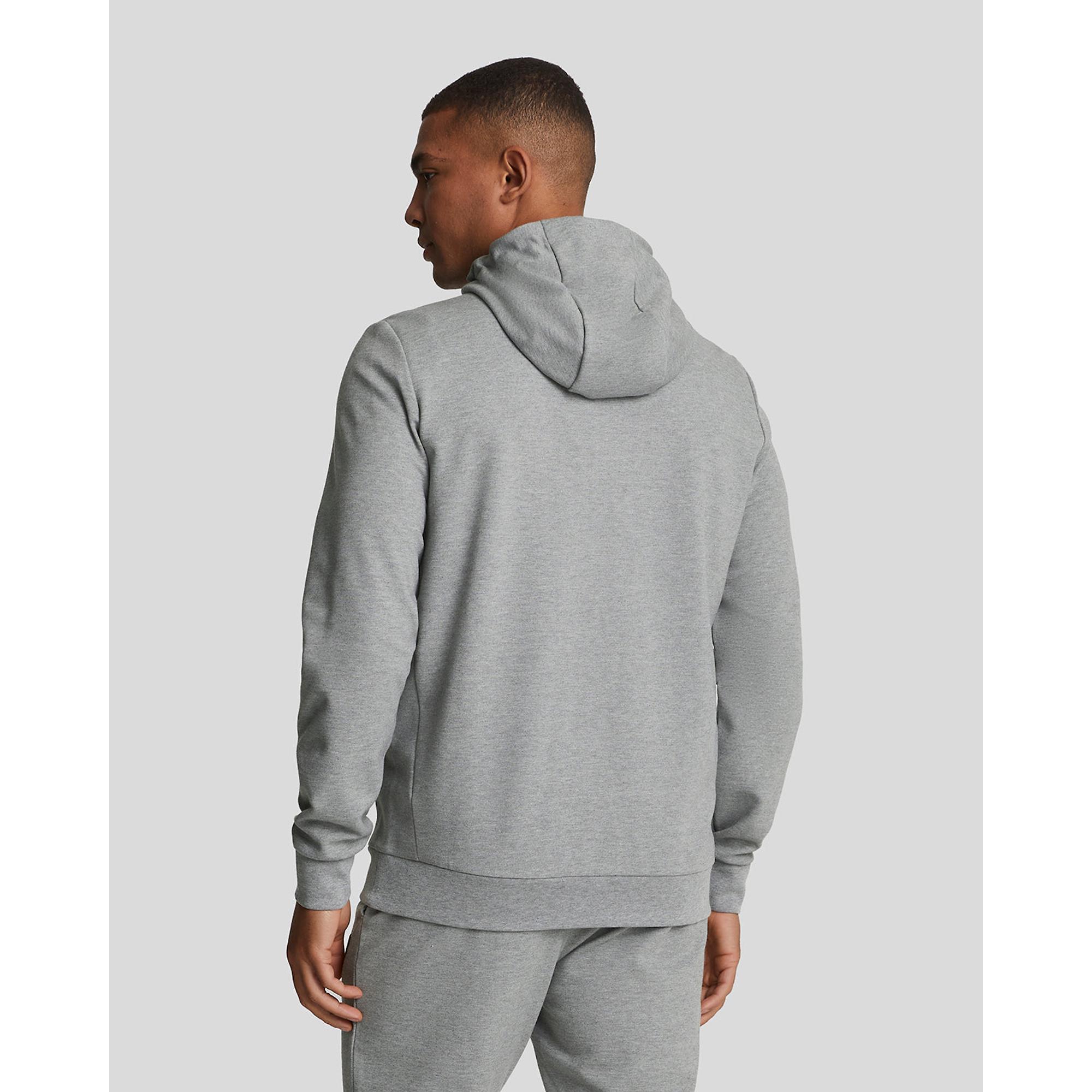 Product image 3 of 5 of Lyle & Scott Men's Sports Full-Zip Hoodie - Mid Grey Marl