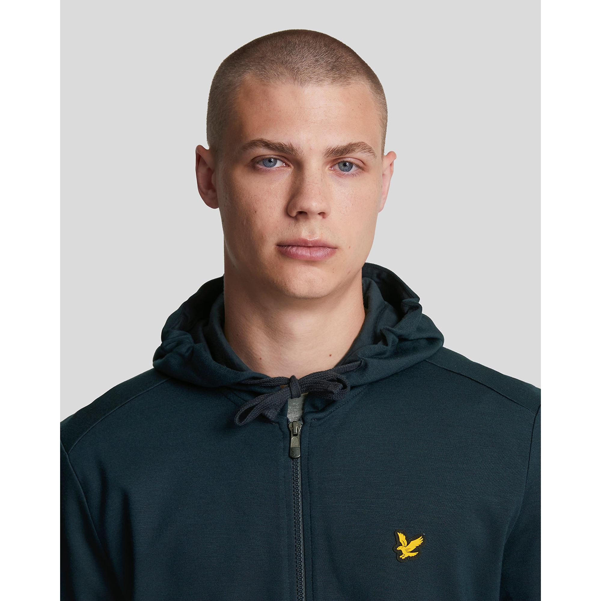 Product image 4 of 5 of Lyle & Scott Men's Sports Full-Zip Hoodie - Dark Navy