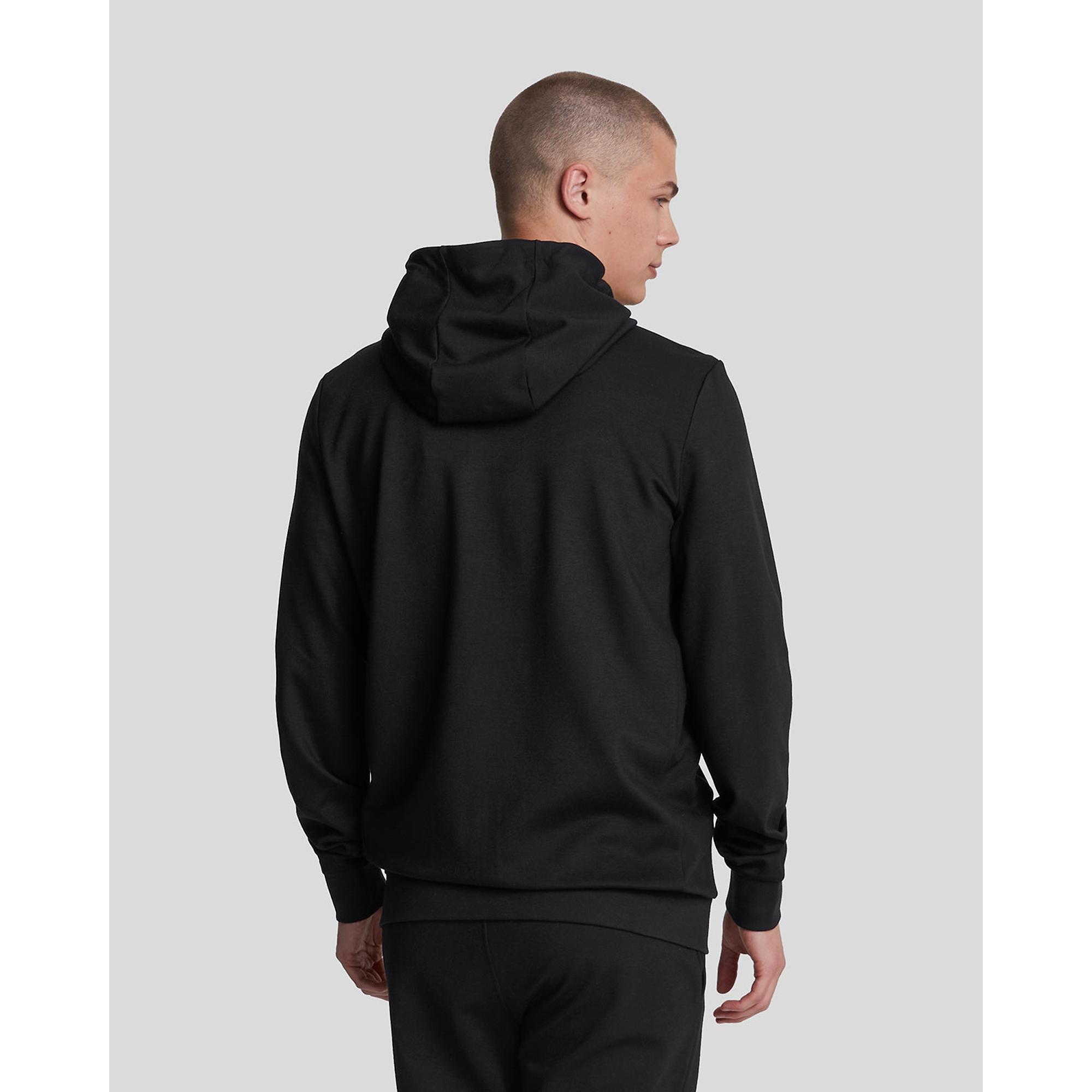 Product image 2 of 5 of Lyle & Scott Men's Sports Full-Zip Hoodie - Jet Black