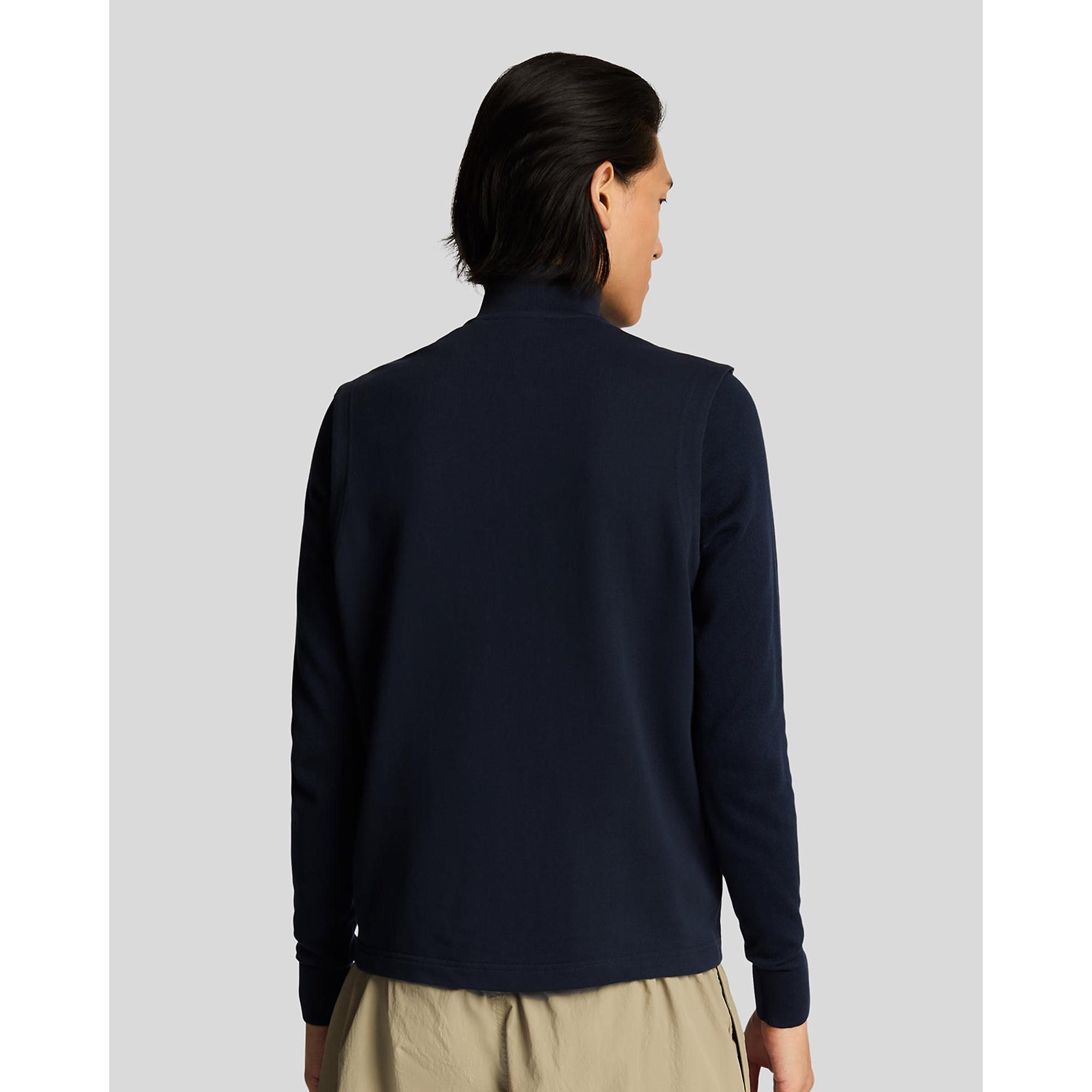 Product image 4 of 5 of Lyle & Scott Men's Tonal Hybrid Gilet - Dark Navy
