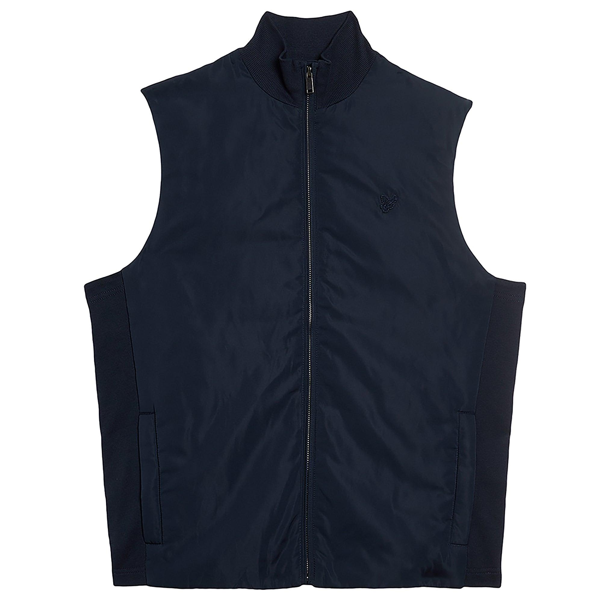 Product image 1 of 5 of Lyle & Scott Men's Tonal Hybrid Gilet - Dark Navy