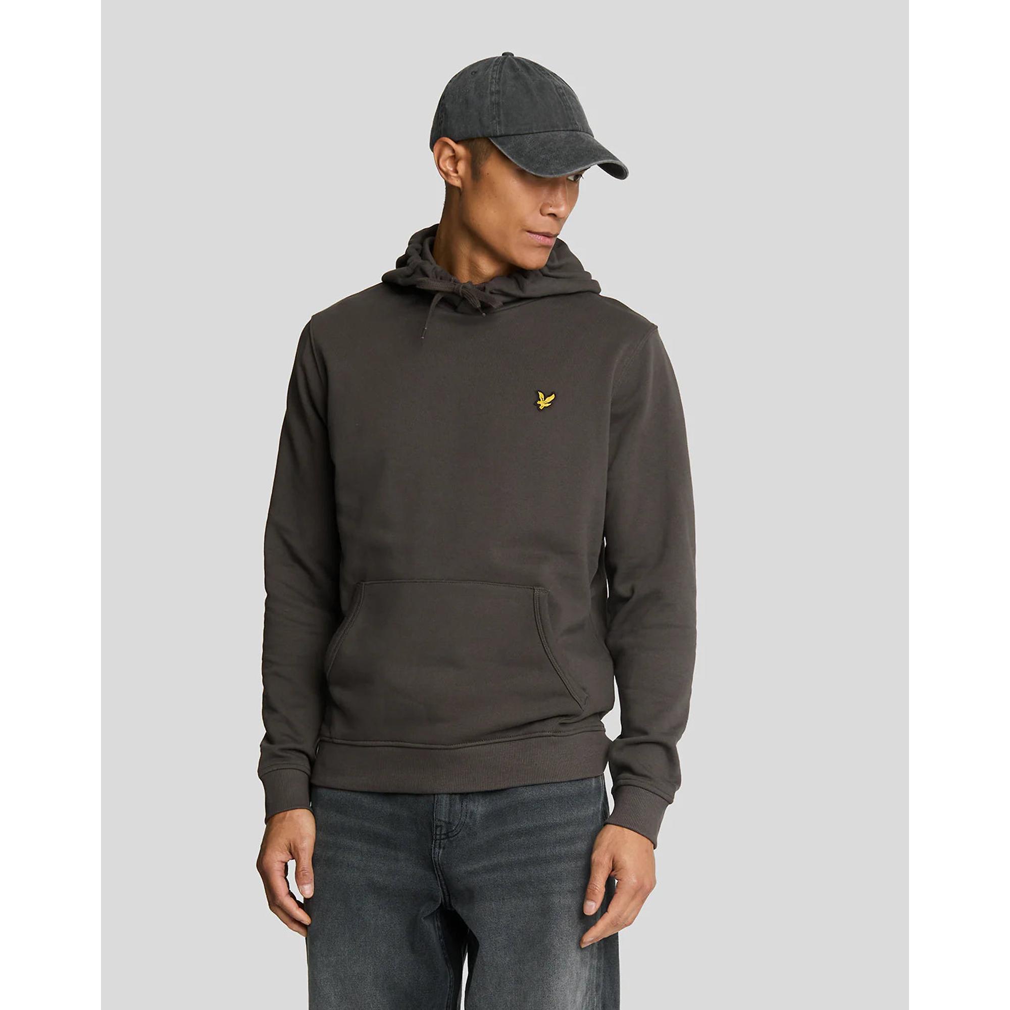 Product image 2 of 5 of Lyle & Scott Men's Pullover Hoodie - Gunmetal