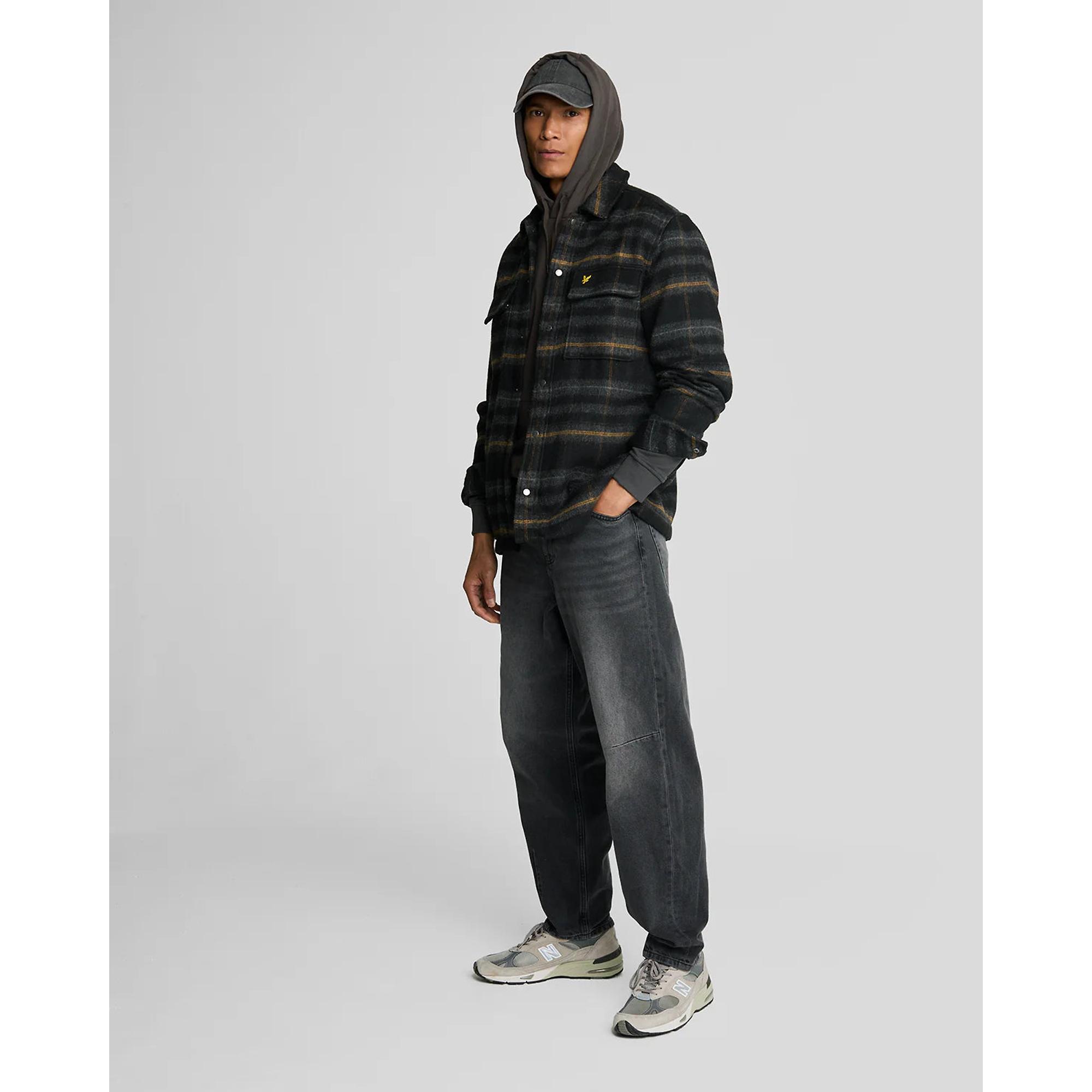 Product image 5 of 5 of Lyle & Scott Men's Pullover Hoodie - Gunmetal