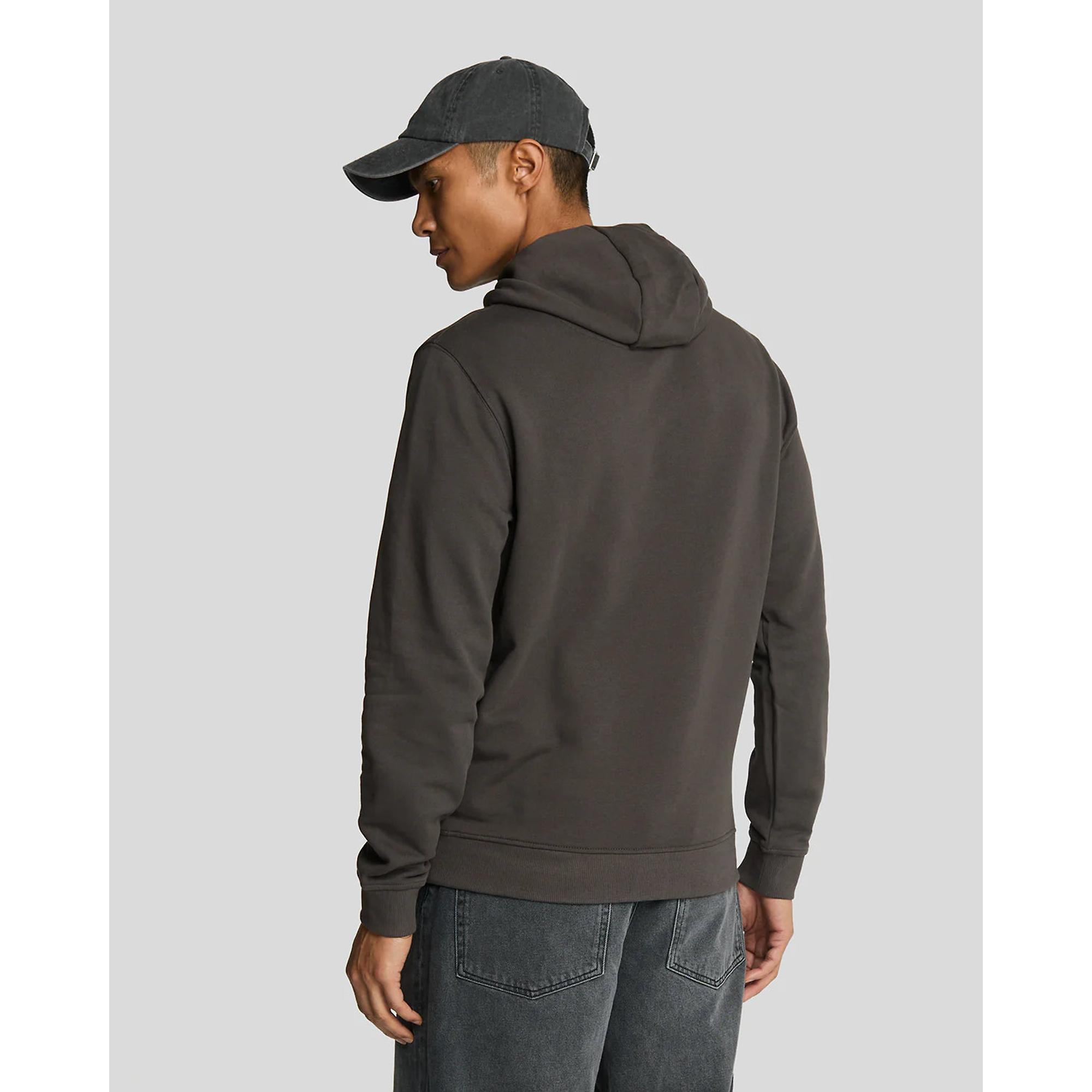 Product image 4 of 5 of Lyle & Scott Men's Pullover Hoodie - Gunmetal