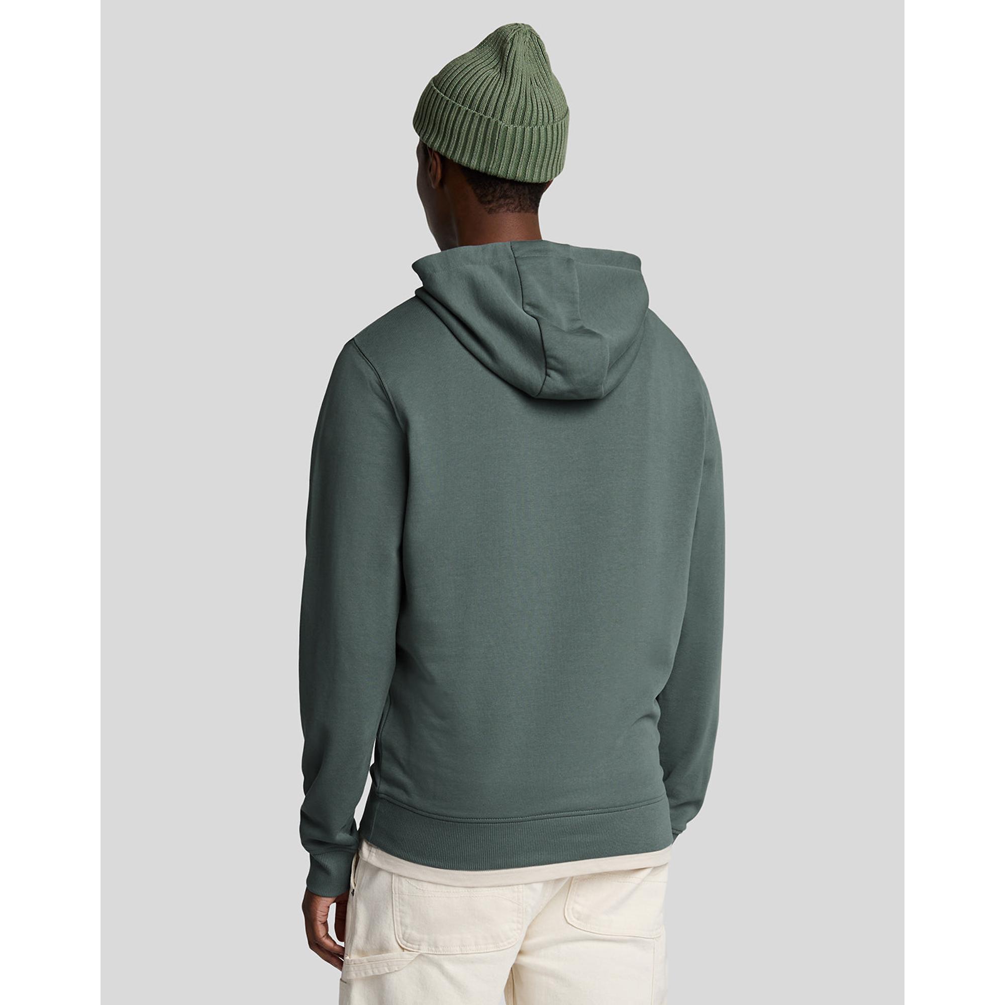 Product image 4 of 5 of Lyle & Scott Men's Pullover Hoodie - Green Mercurial