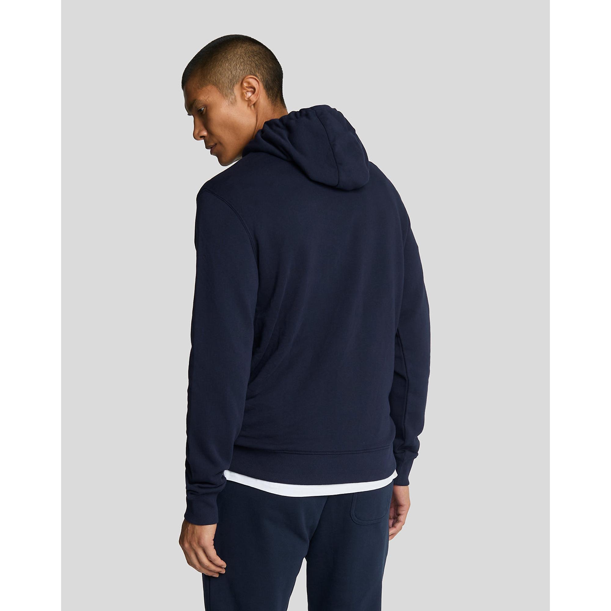 Product image 4 of 5 of Lyle & Scott Men's Pullover Hoodie - Dark Navy