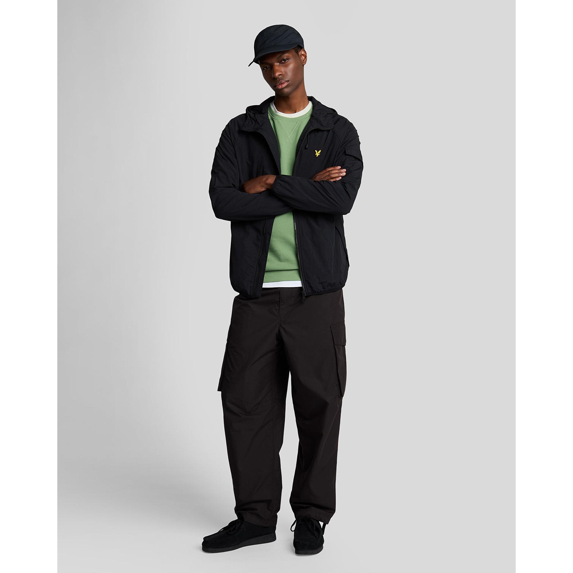 Product image 3 of 5 of Lyle & Scott Men's Crew Neck Sweatshirt - Smoke Green