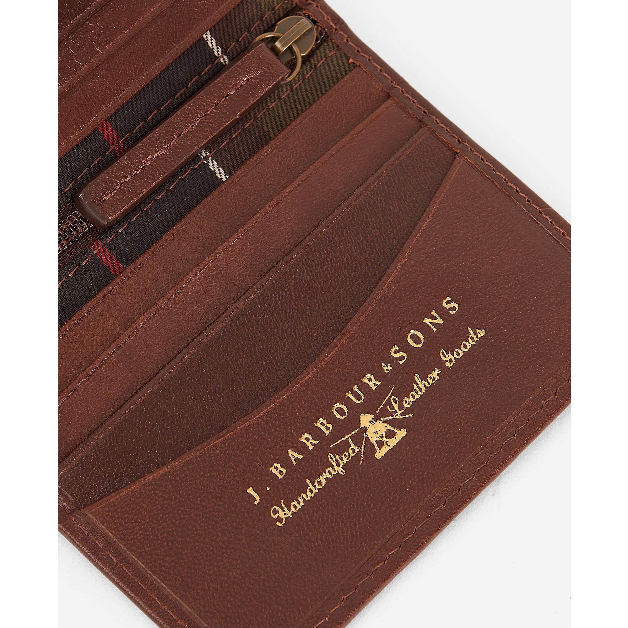 Product image 3 of 6 of Barbour Men's Colwell Small Billfold Wallet - Brown/Classic