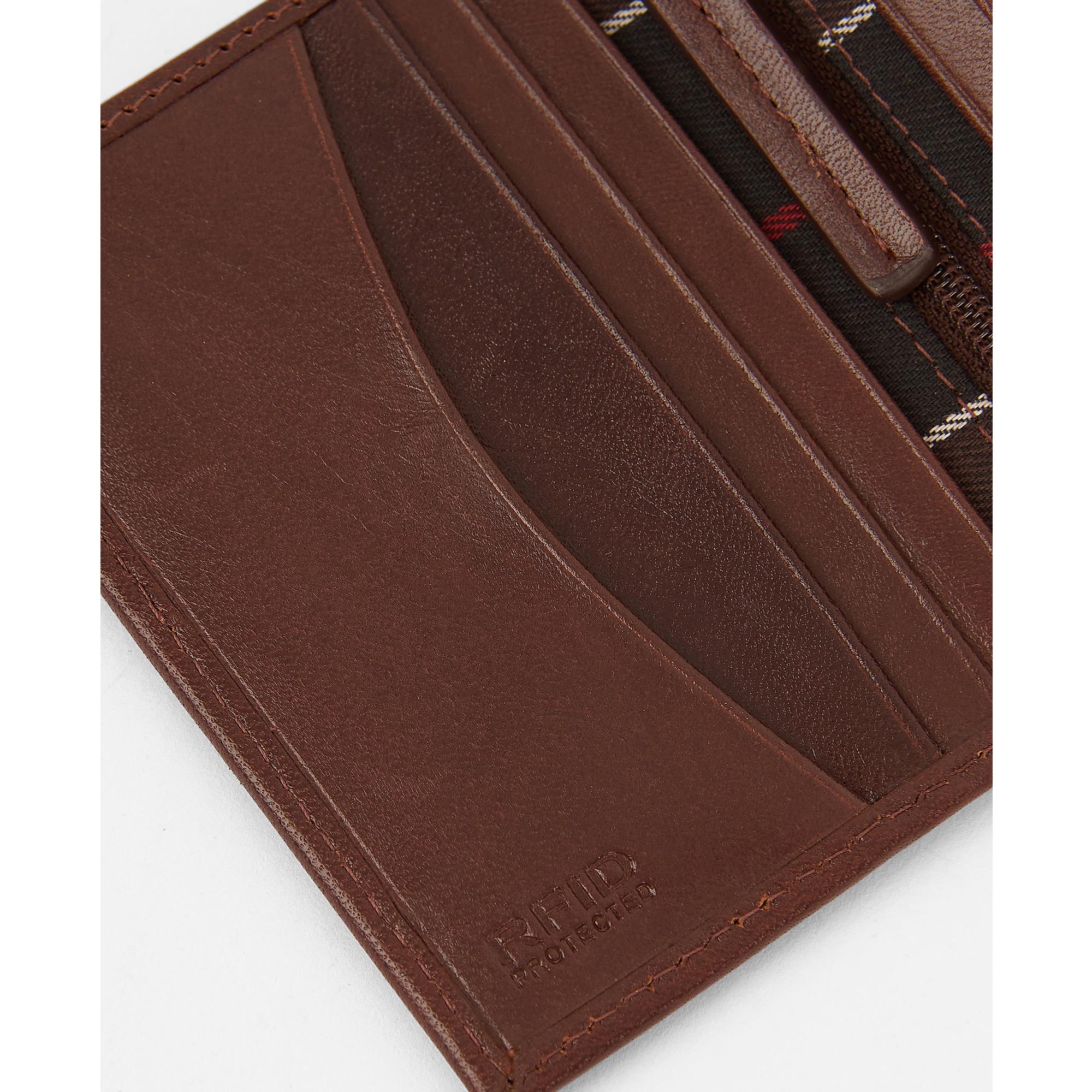 Product image 4 of 6 of Barbour Men's Colwell Small Billfold Wallet - Brown/Classic
