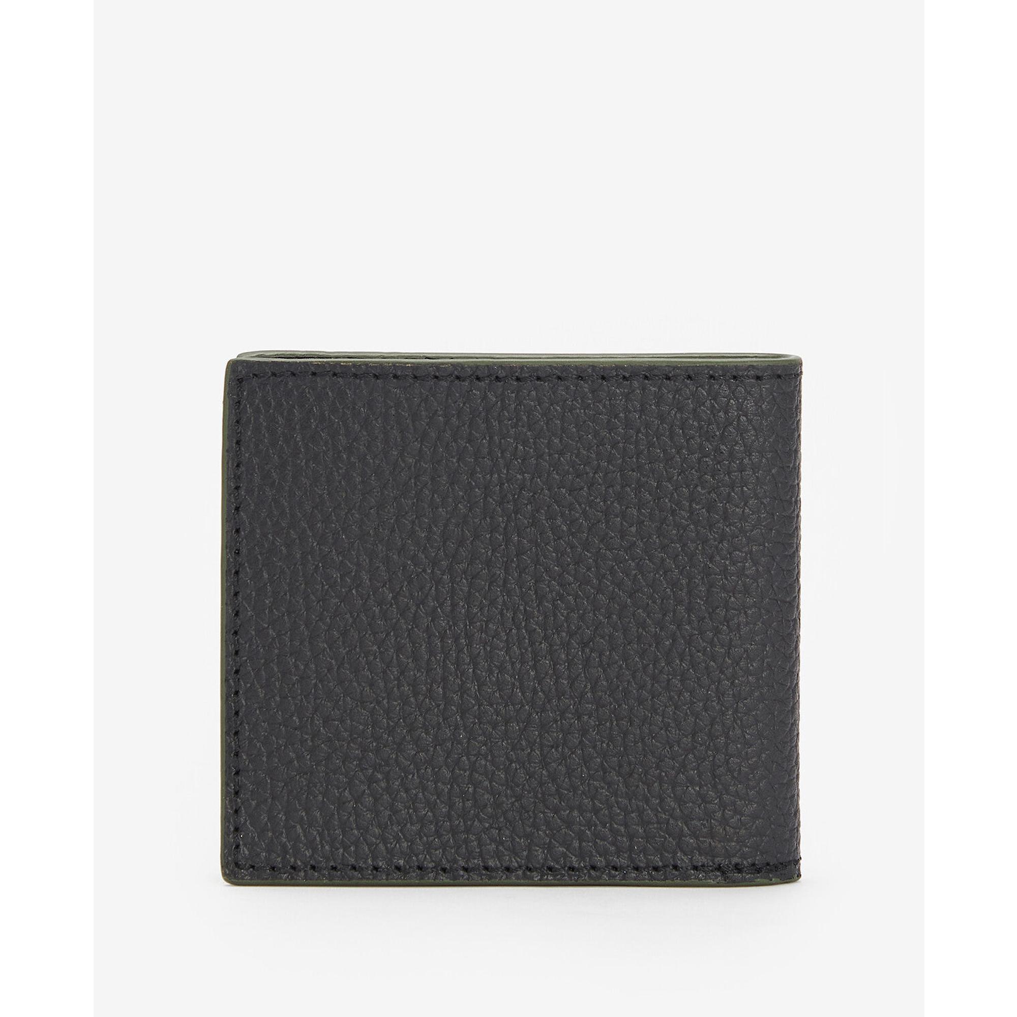 Product image 3 of 5 of Barbour Men's Grain Leather Billfold Wallet - Black