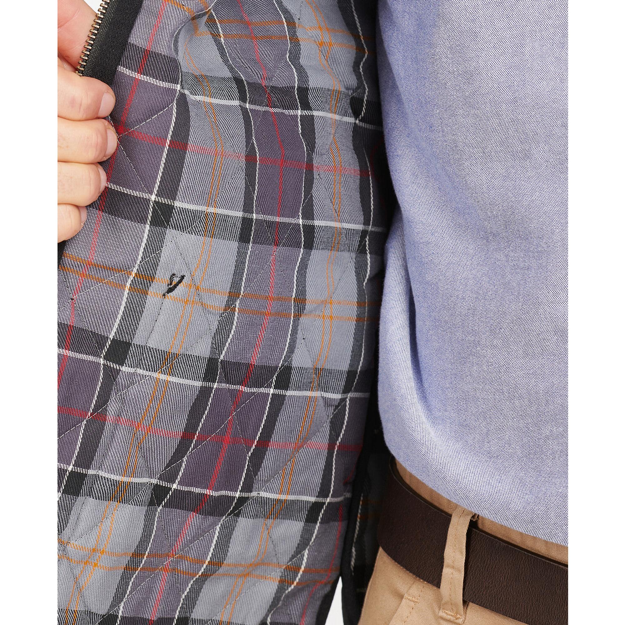 Product image 8 of 8 of Barbour Men's Quilted Waistcoat/Zip-In Liner - Black/Modern