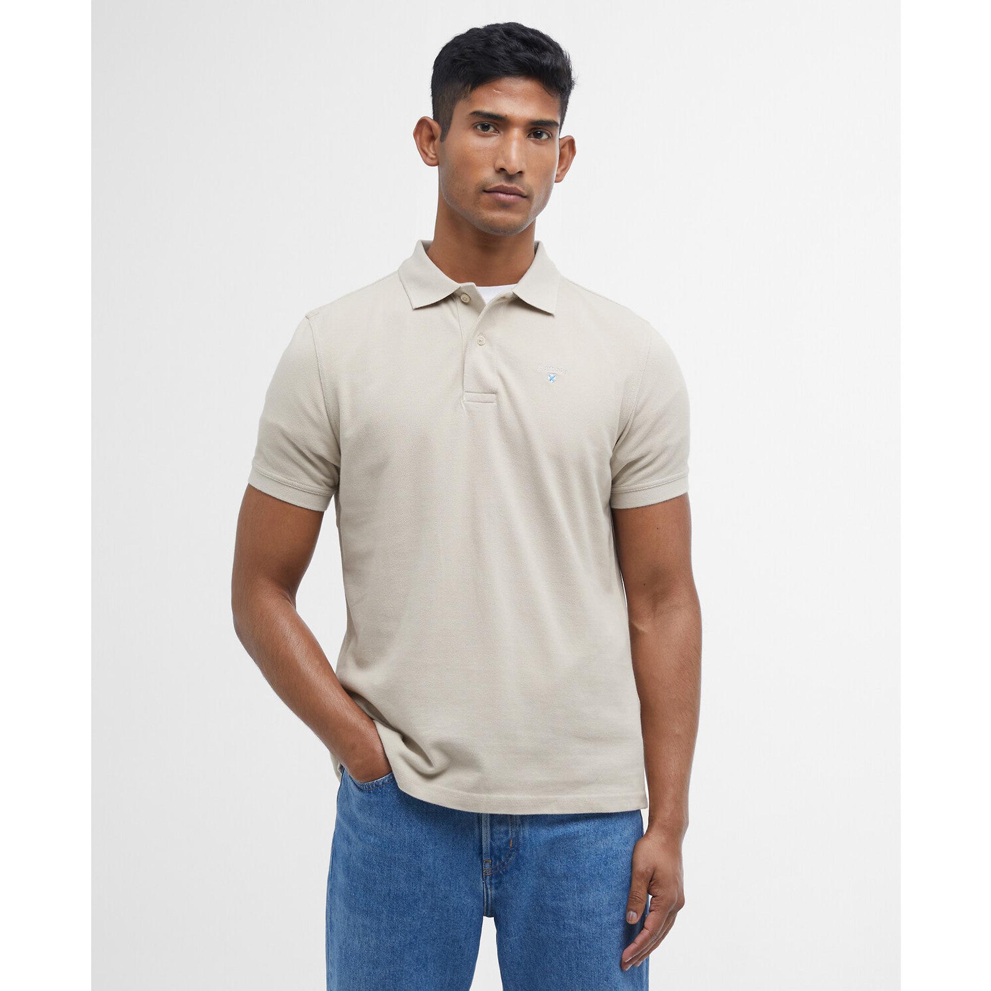Product image 2 of 7 of Barbour Men's Sports Short-Sleeved Polo Shirt - Mist