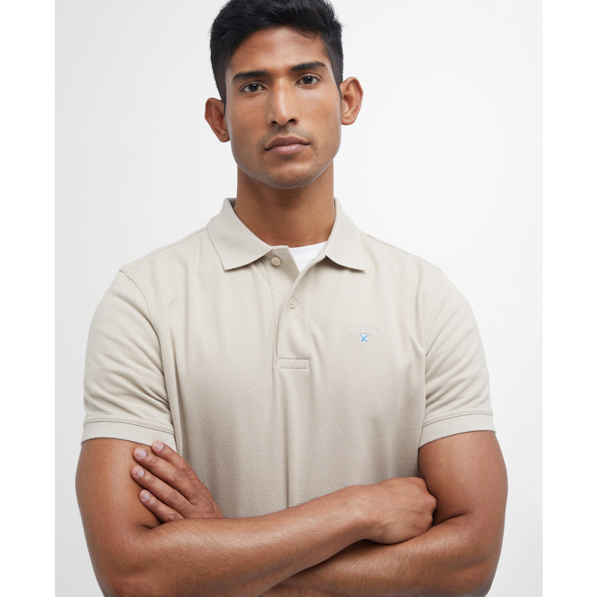 Product image 5 of 7 of Barbour Men's Sports Short-Sleeved Polo Shirt - Mist