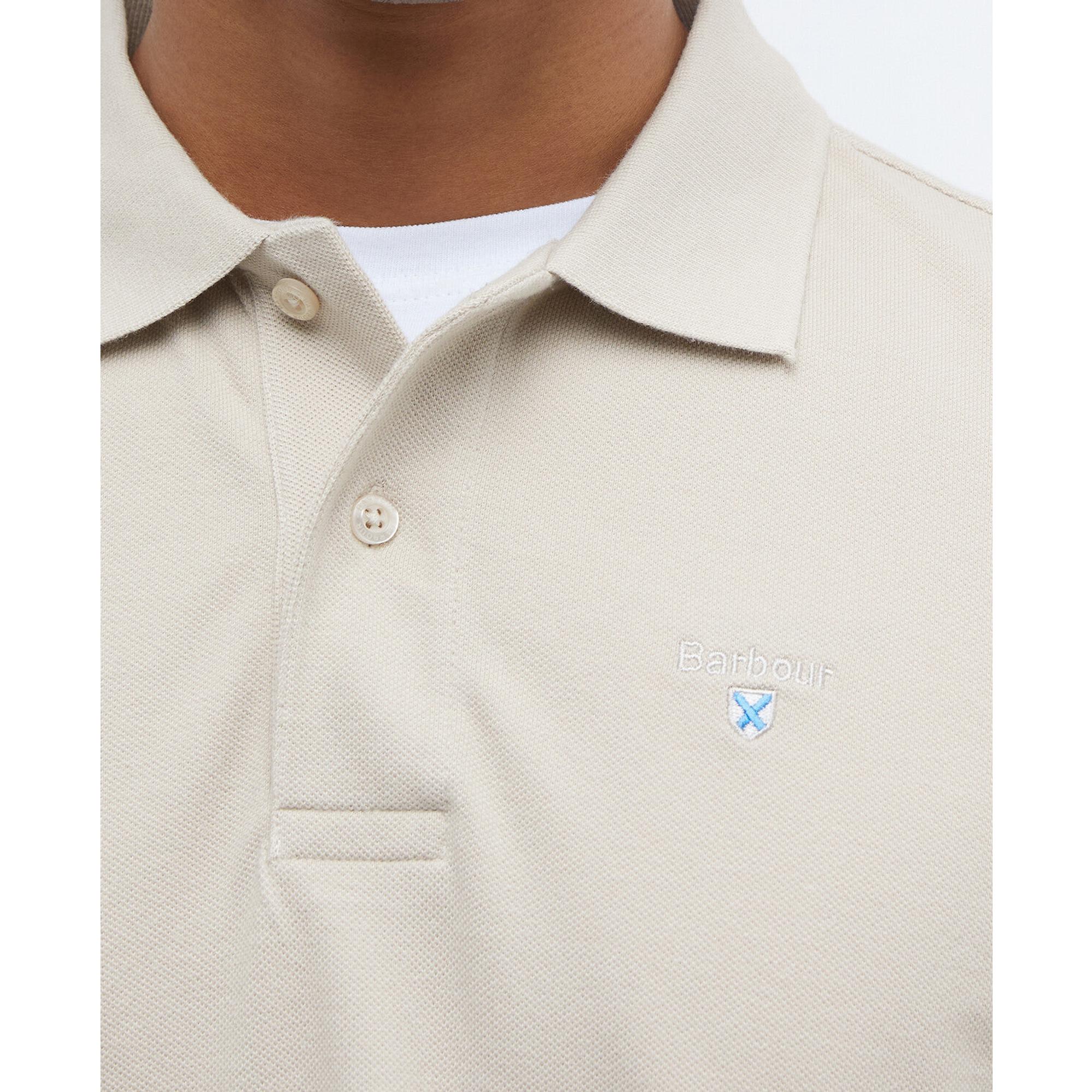 Product image 6 of 7 of Barbour Men's Sports Short-Sleeved Polo Shirt - Mist
