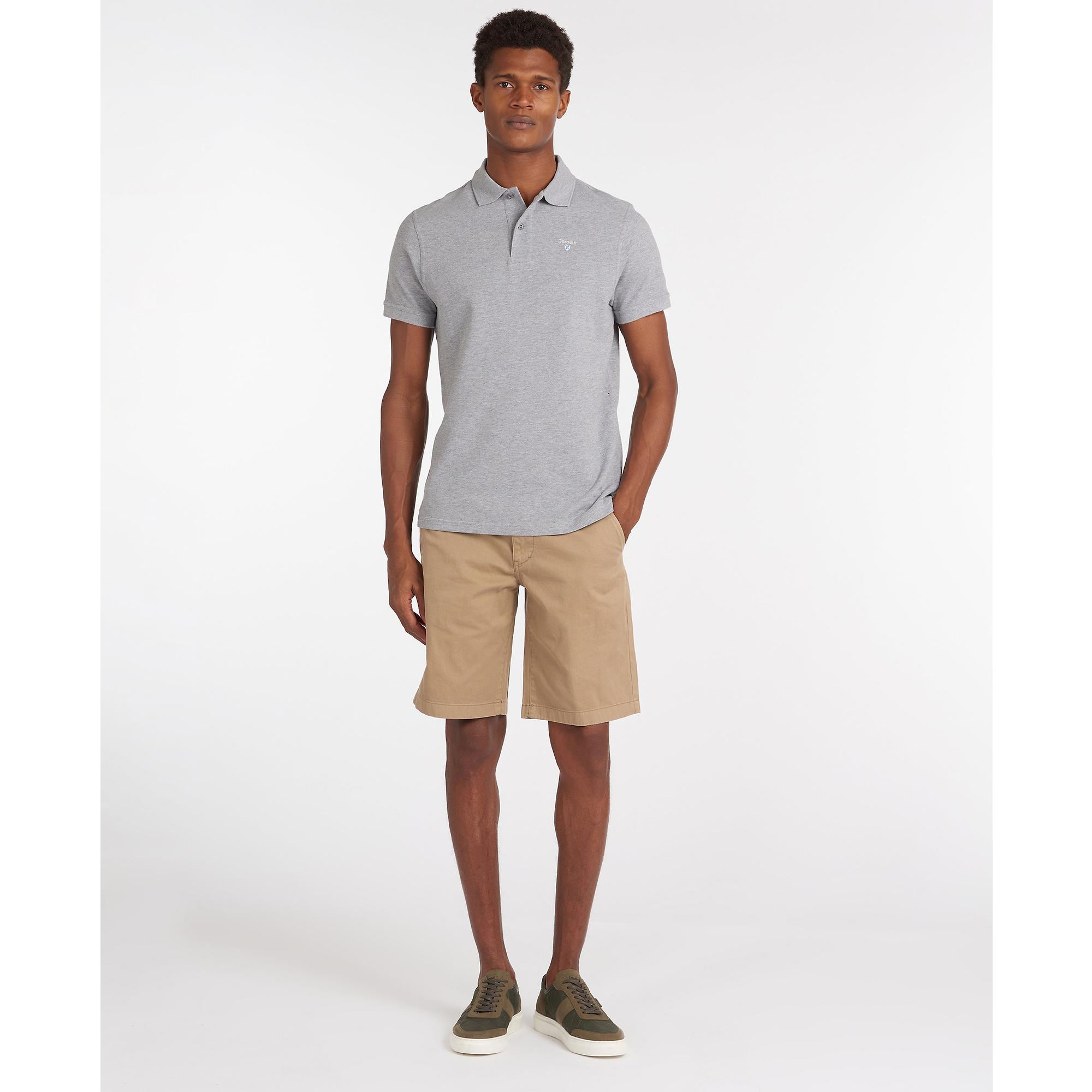 Product image 5 of 6 of Barbour Men's Sports Polo Shirt - Grey Marl