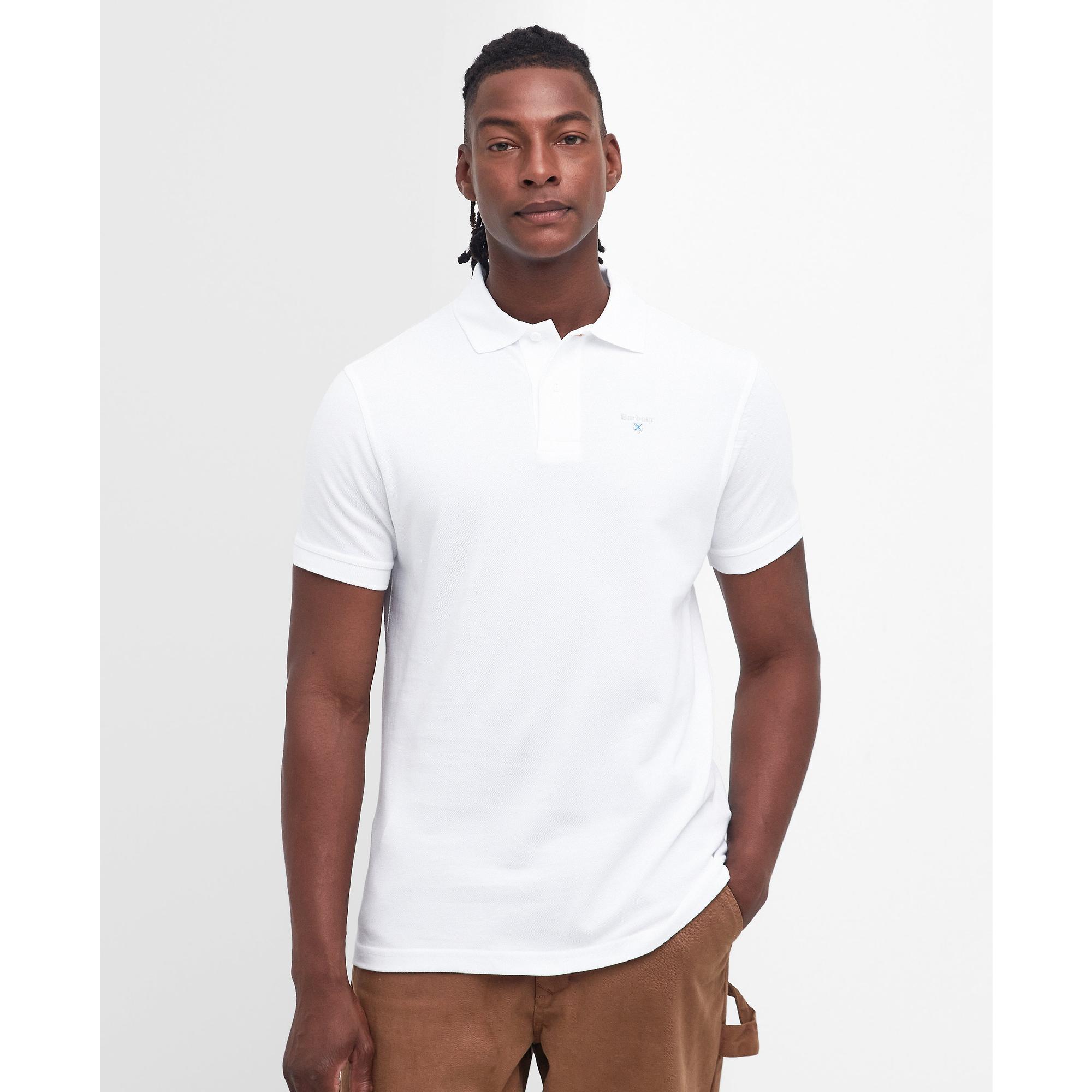 Product image 2 of 6 of Barbour Men's Sports Polo Shirt - White