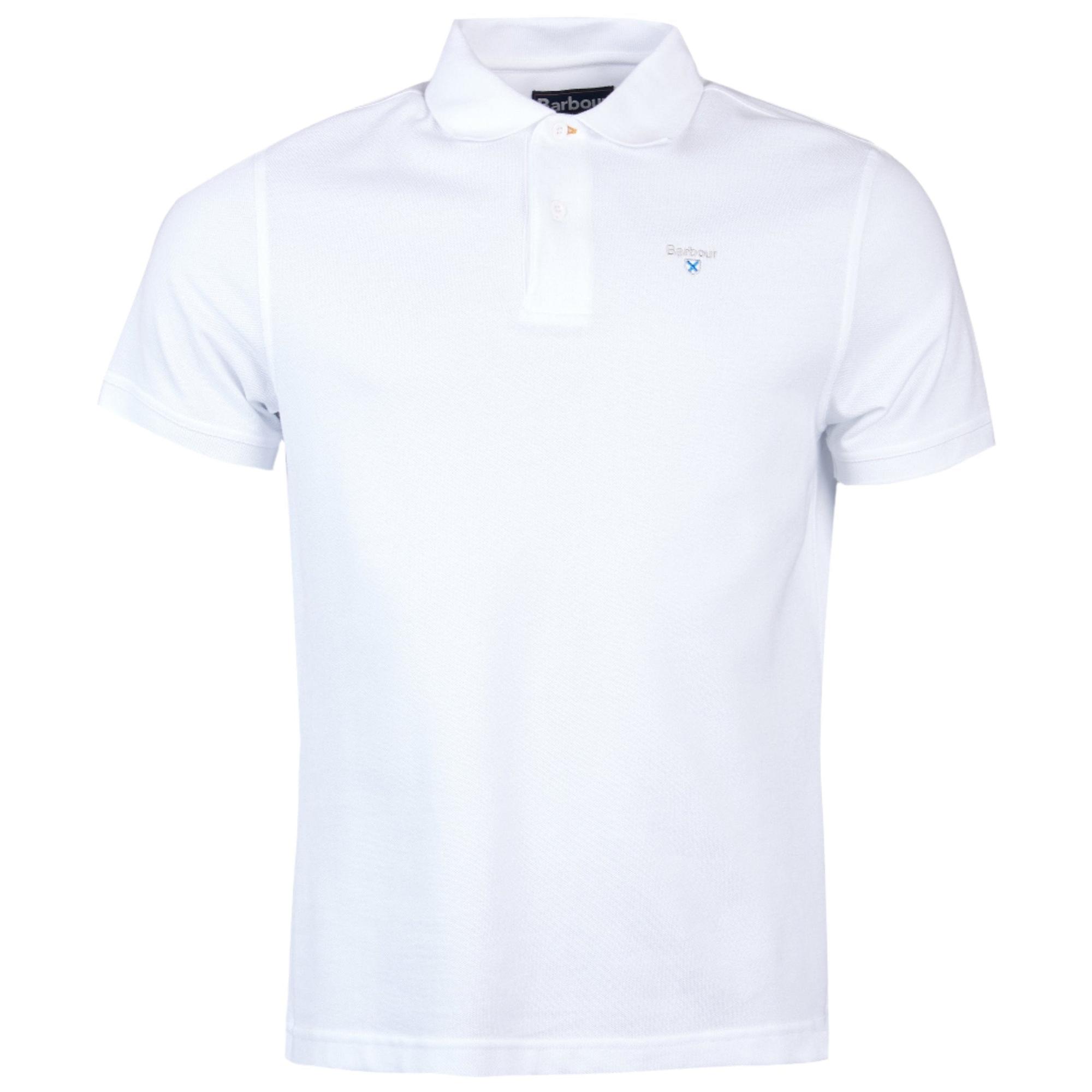 Product image 1 of 6 of Barbour Men's Sports Polo Shirt - White