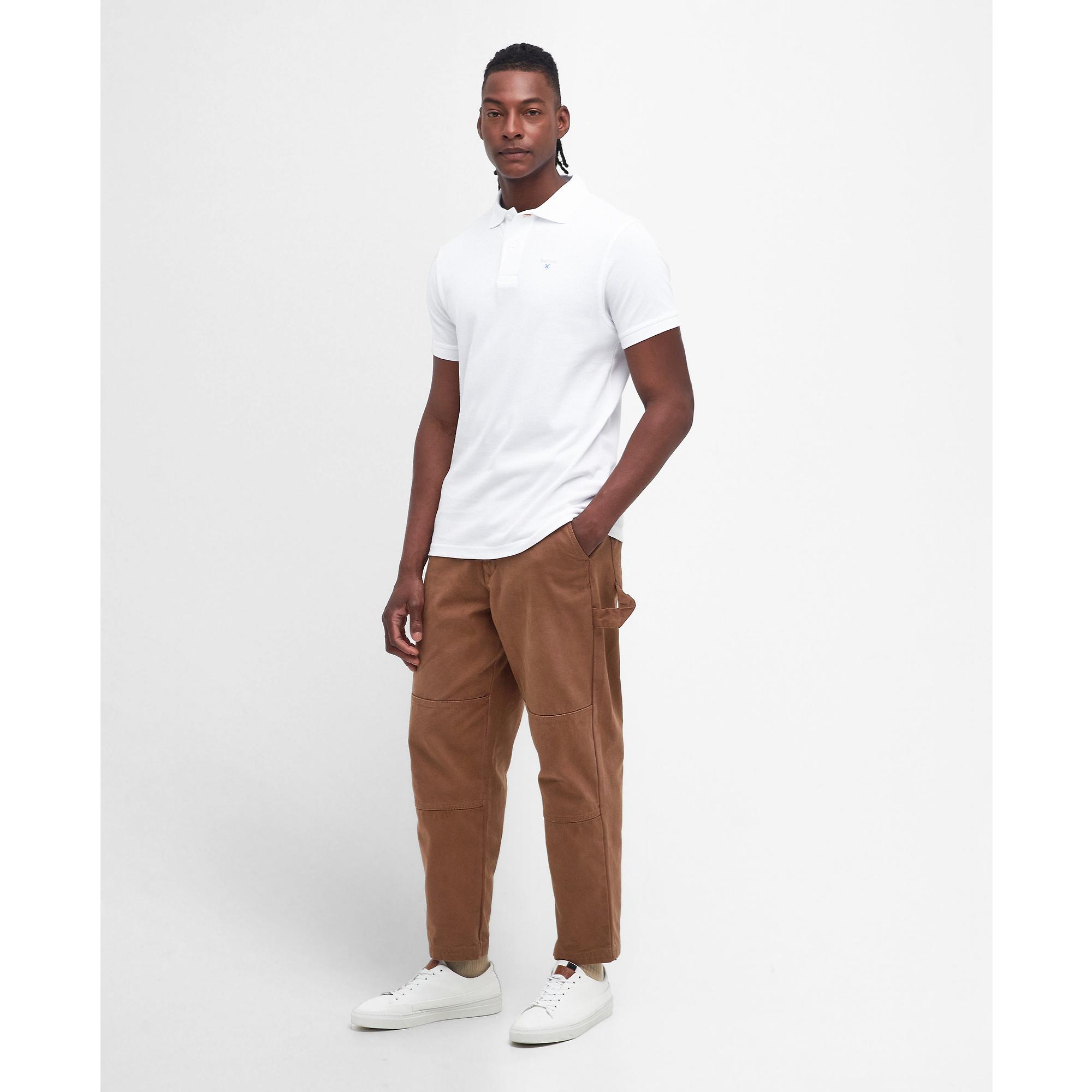 Product image 5 of 6 of Barbour Men's Sports Polo Shirt - White