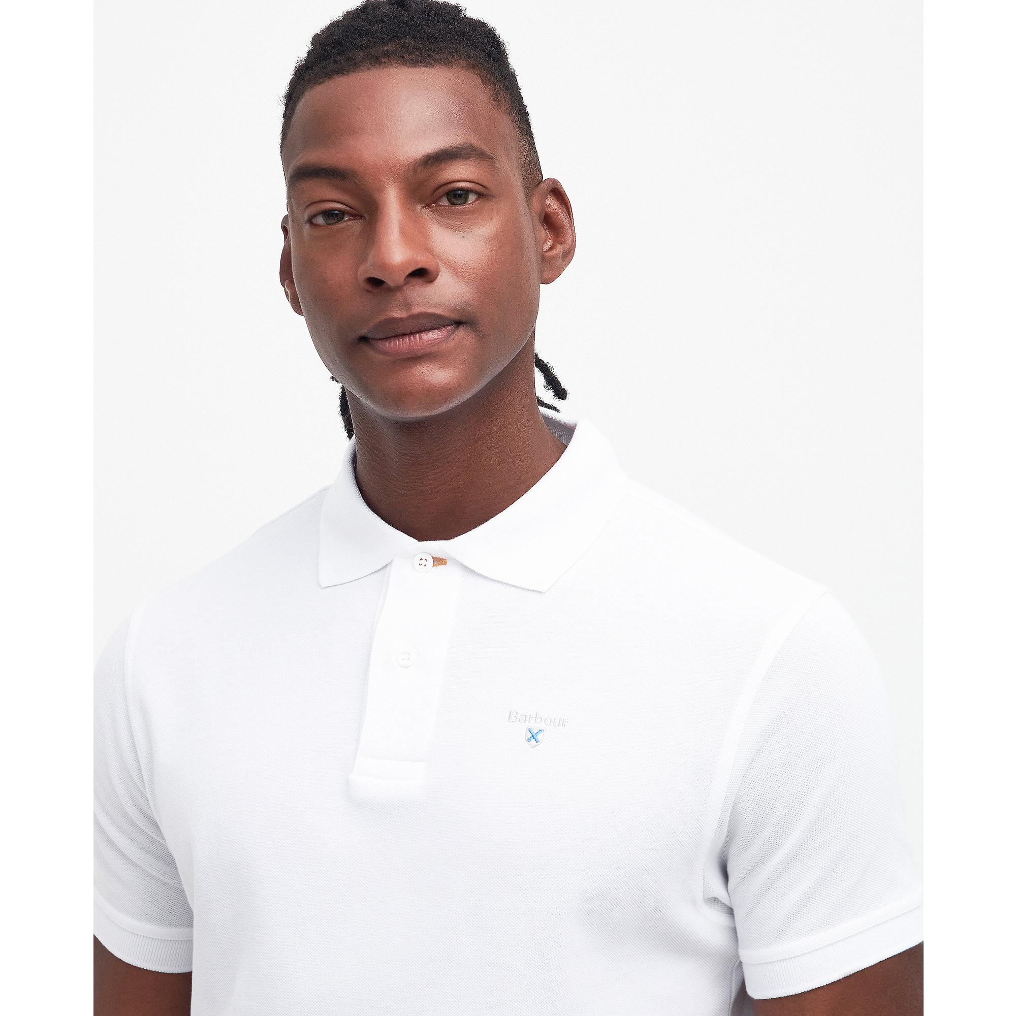 Product image 4 of 6 of Barbour Men's Sports Polo Shirt - White