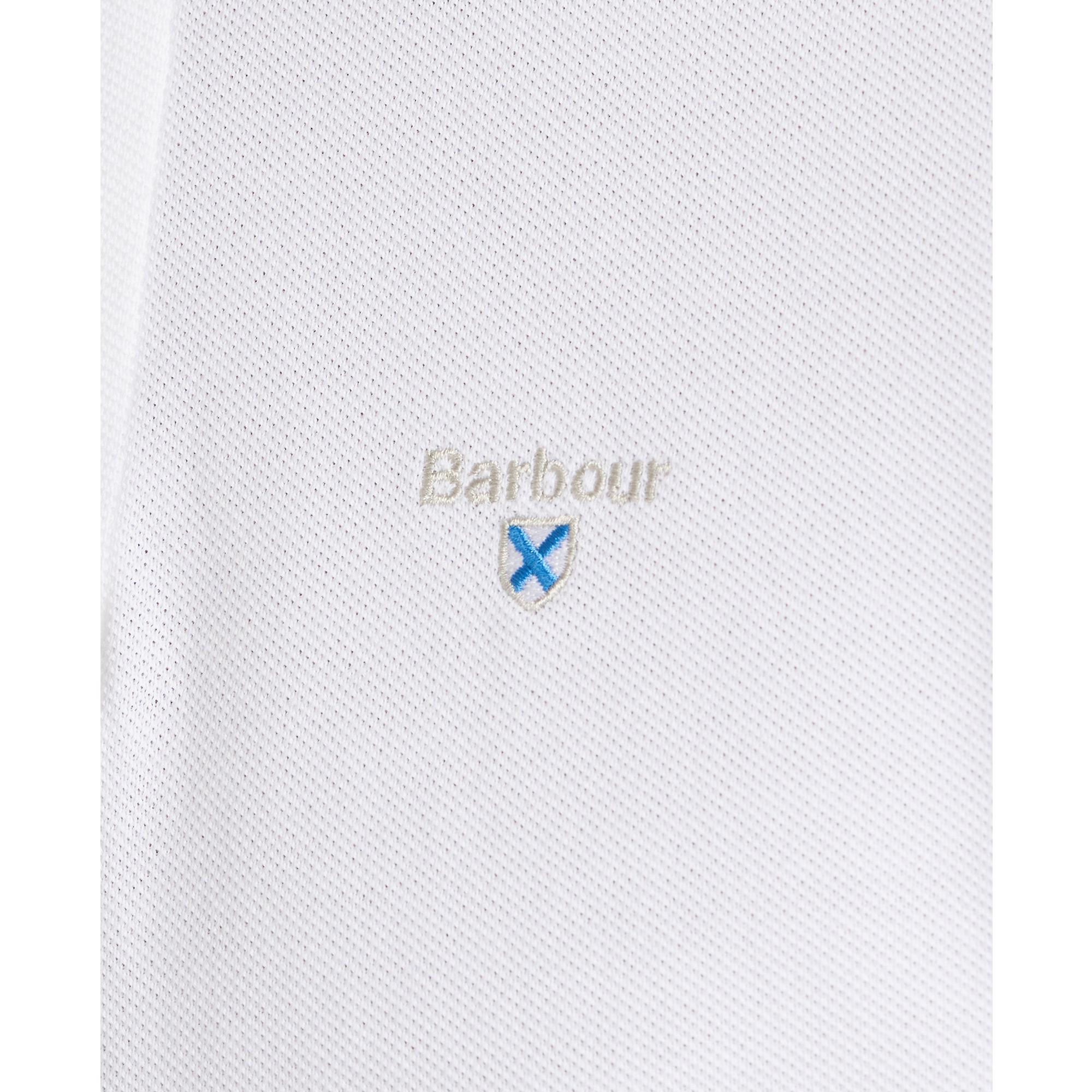 Product image 6 of 6 of Barbour Men's Sports Polo Shirt - White