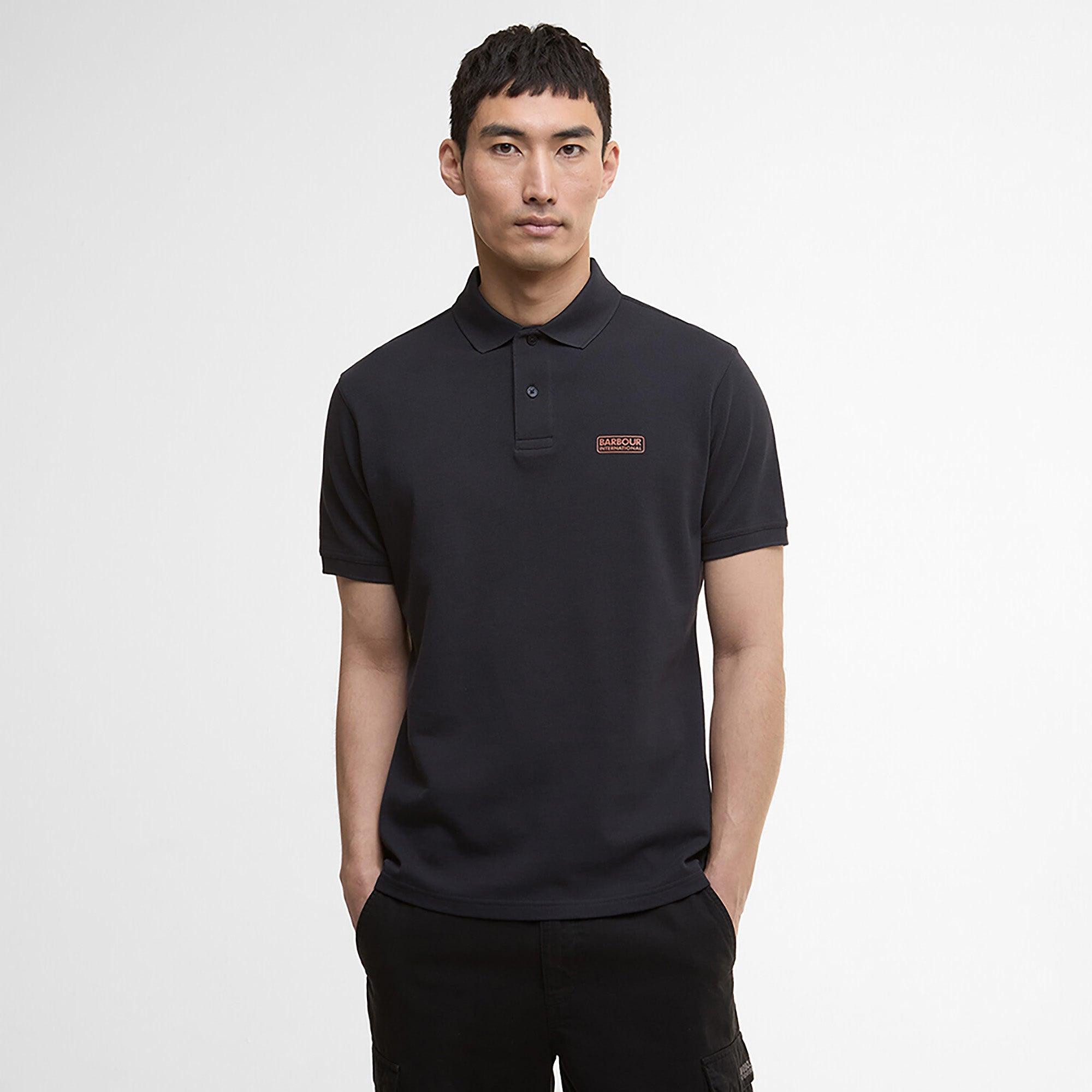 Product image 2 of 6 of Barbour International Men's Essential Polo Shirt - Dark Navy