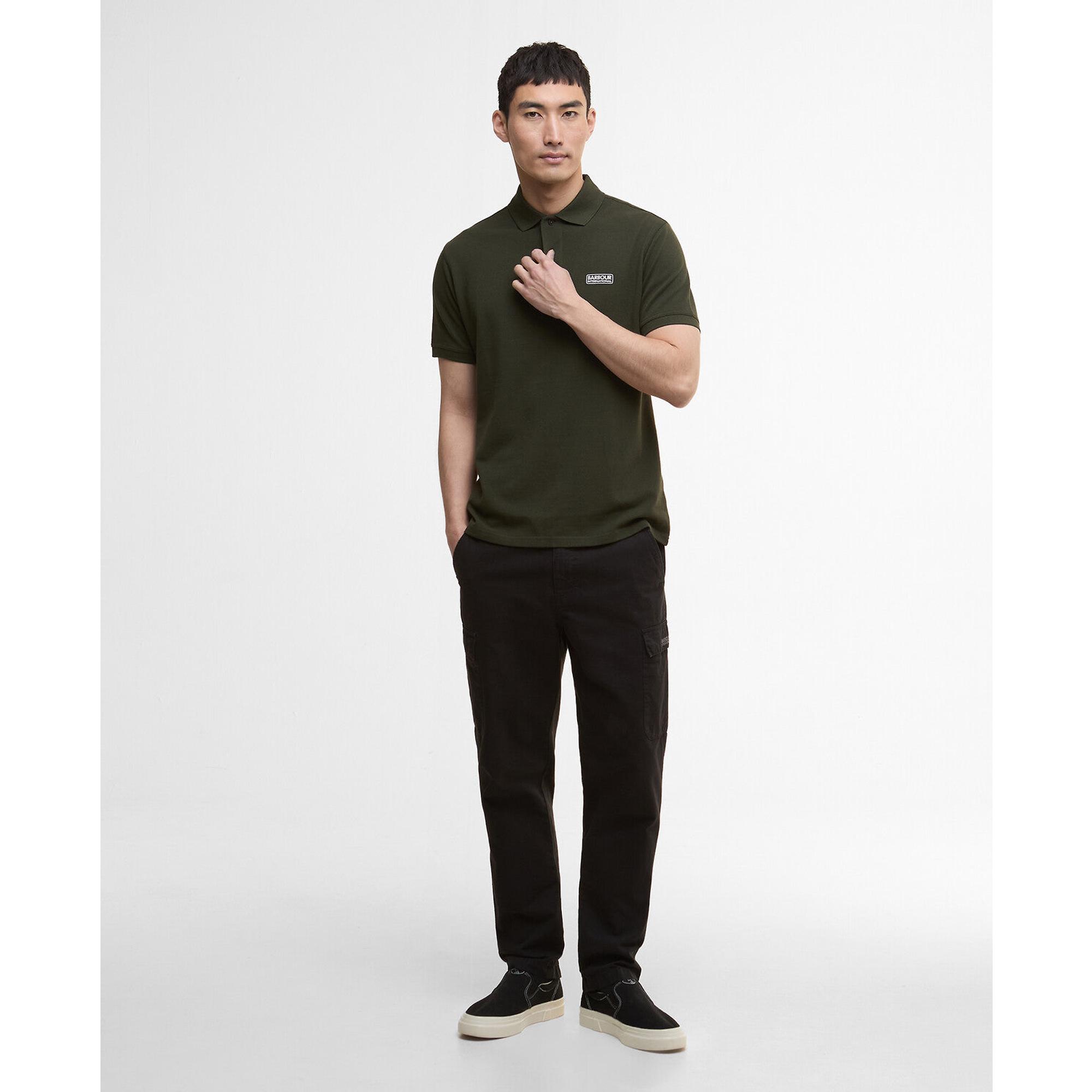 Product image 3 of 6 of Barbour International Men's Essential Polo Shirt - Sage