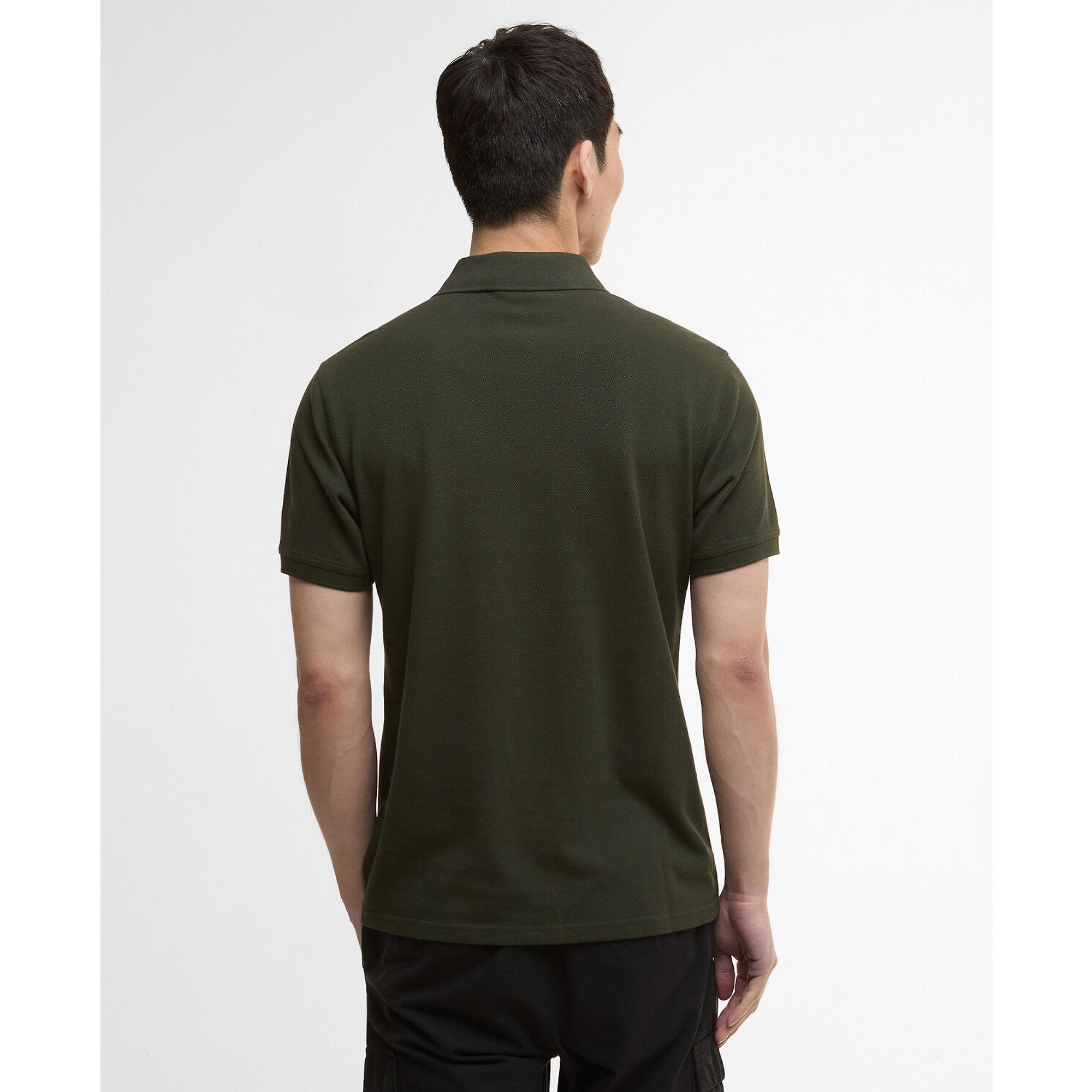 Product image 4 of 6 of Barbour International Men's Essential Polo Shirt - Sage
