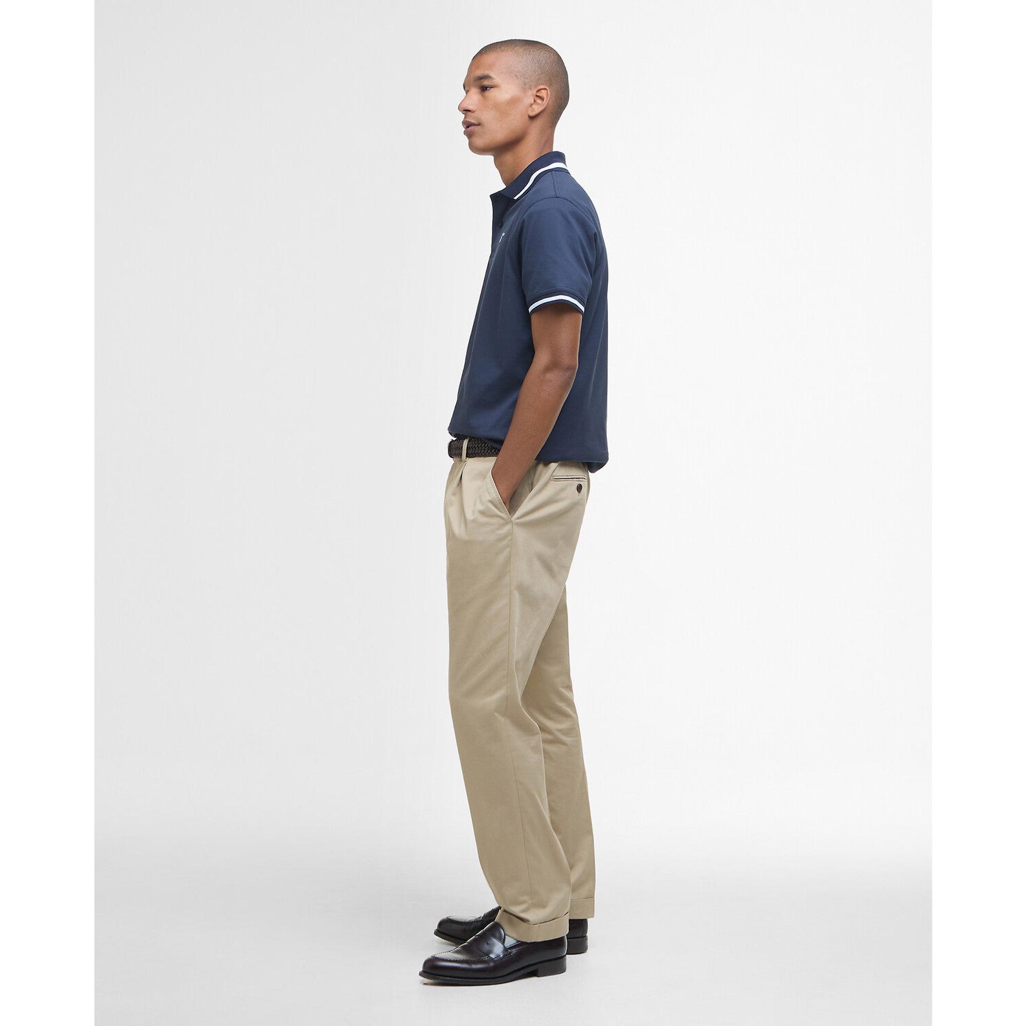 Product image 3 of 6 of Barbour Men's Ferrybridge Lightweight Polo Shirt - Classic Navy