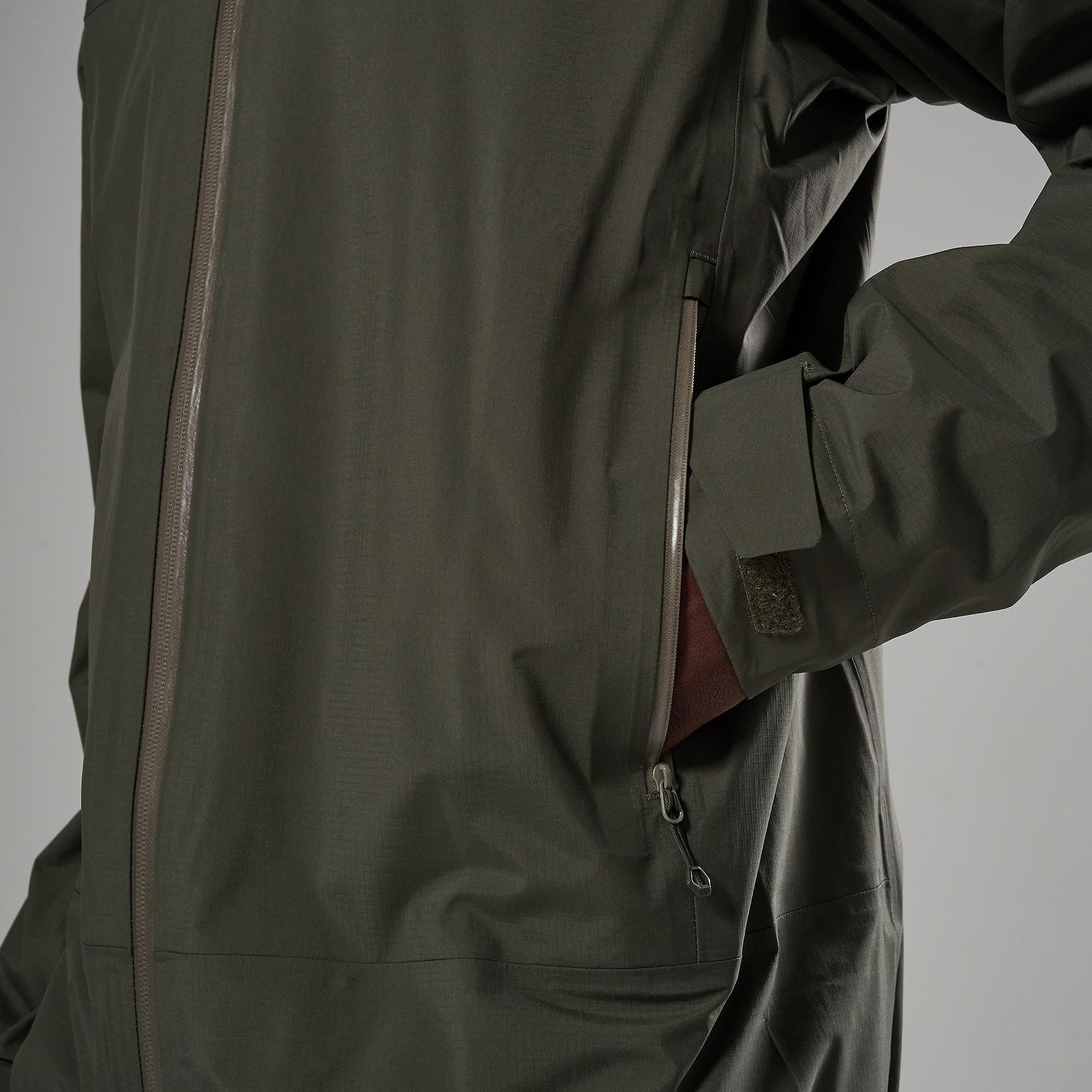 Product image 7 of 8 of Montane Men's Norste Waterproof Jacket - Moss