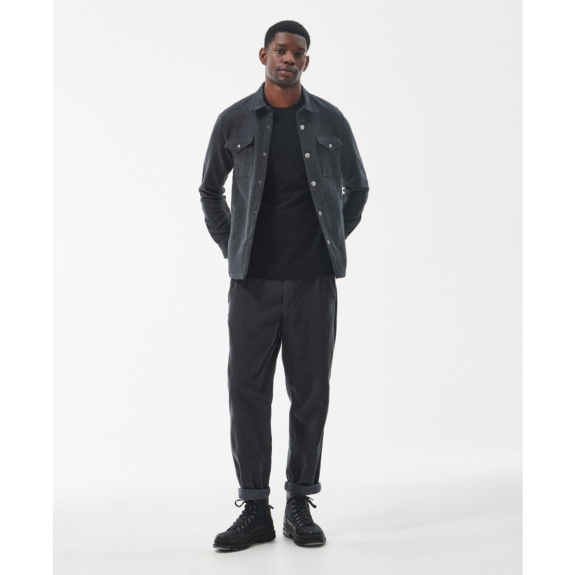 Product image 4 of 9 of Barbour Men's Carrbridge Overshirt - Smoke Marl