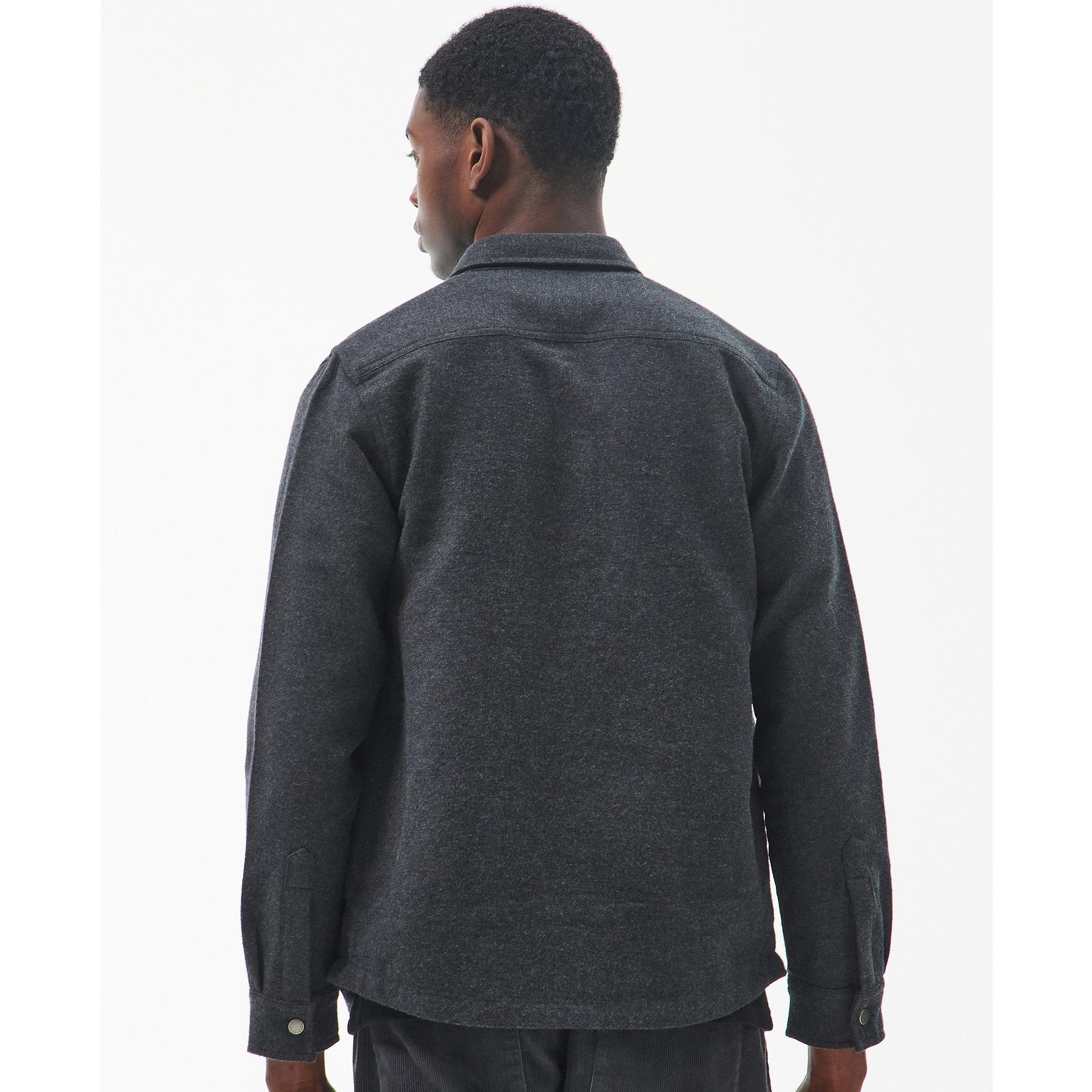 Product image 3 of 9 of Barbour Men's Carrbridge Overshirt - Smoke Marl