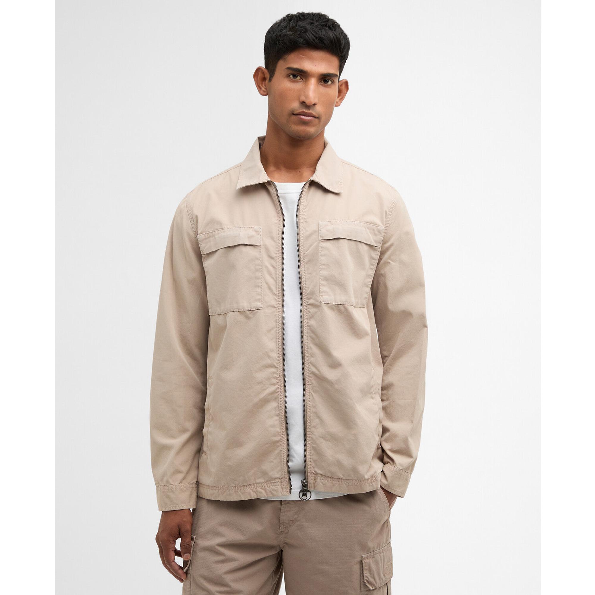 Product image 2 of 6 of Barbour Men's Glendale Overshirt - Concrete