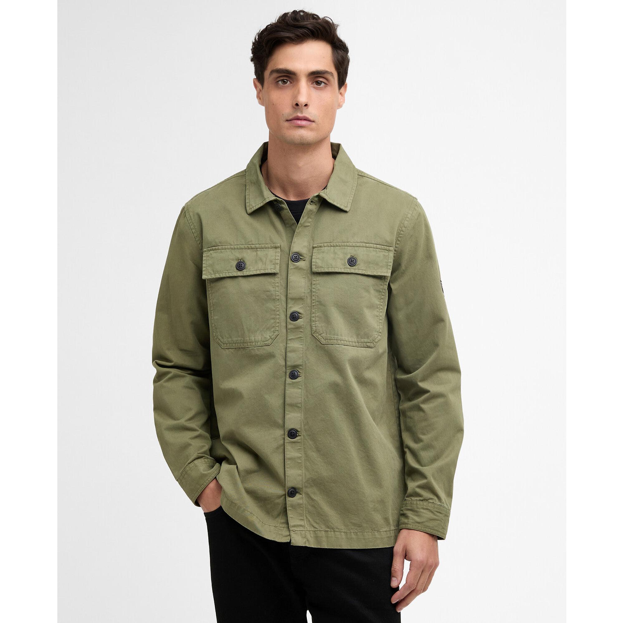 Product image 2 of 5 of Barbour International Men's Arlo Overshirt - Burnt Olive