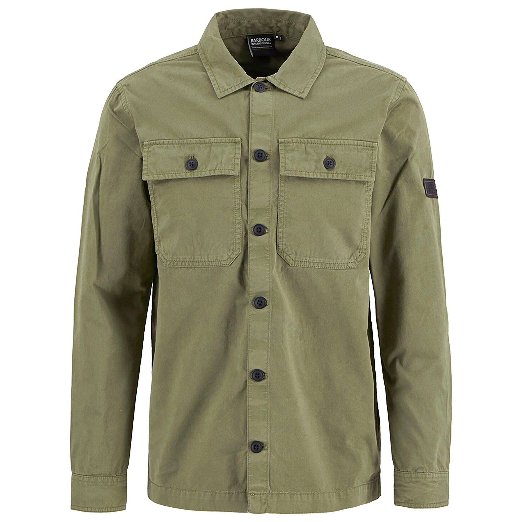 Product image 1 of 5 of Barbour International Men's Arlo Overshirt - Burnt Olive