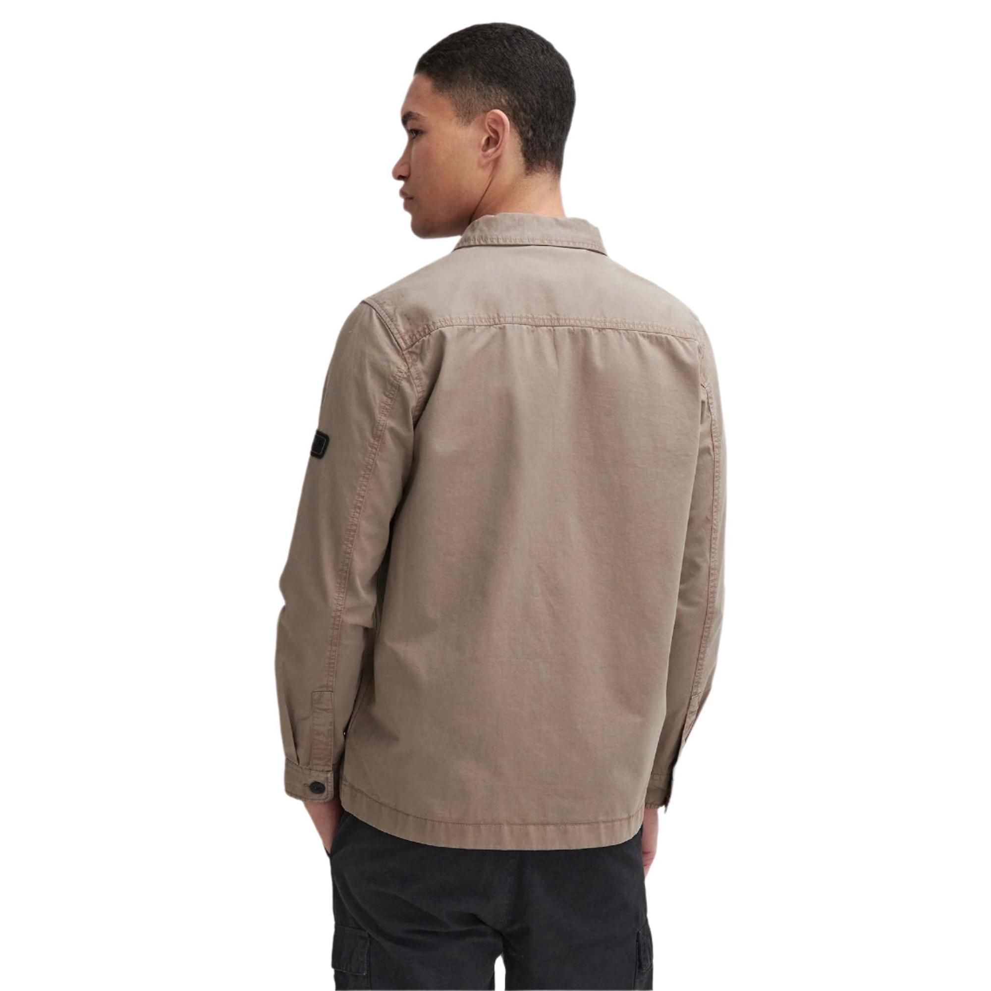 Product image 6 of 7 of Barbour International Men's Arlo Overshirt - Brindle