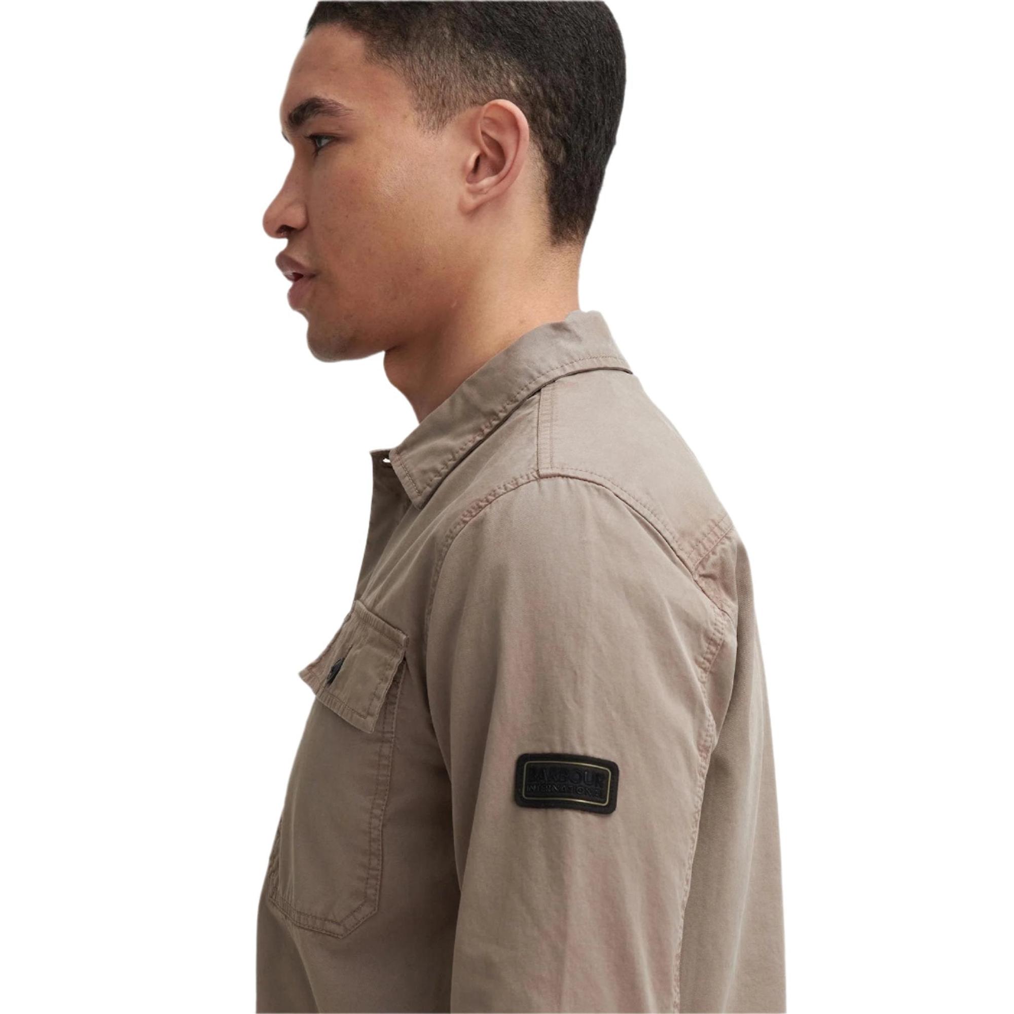 Product image 5 of 7 of Barbour International Men's Arlo Overshirt - Brindle