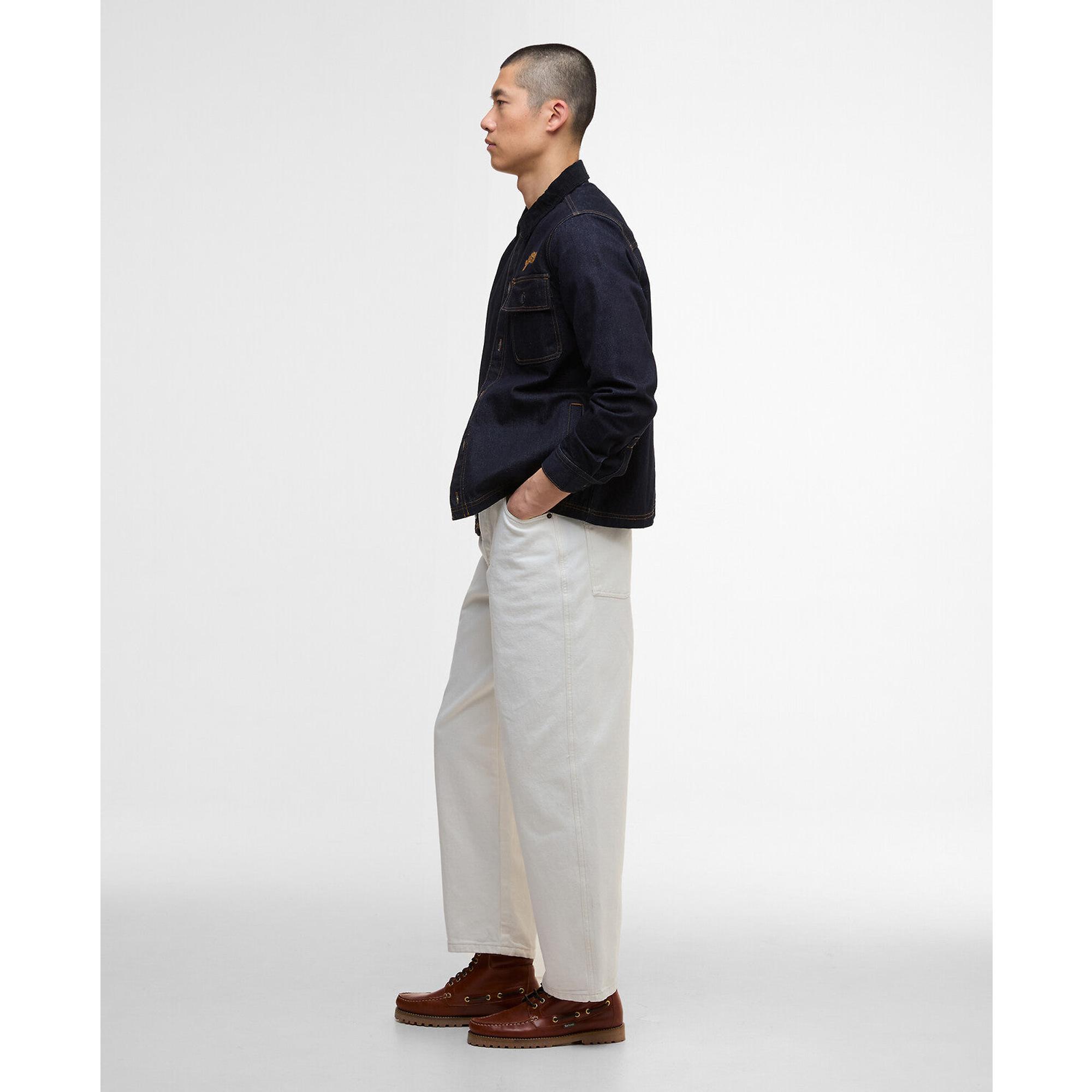 Product image 3 of 6 of Barbour International Men's Pitstop Denim Overshirt - Raw