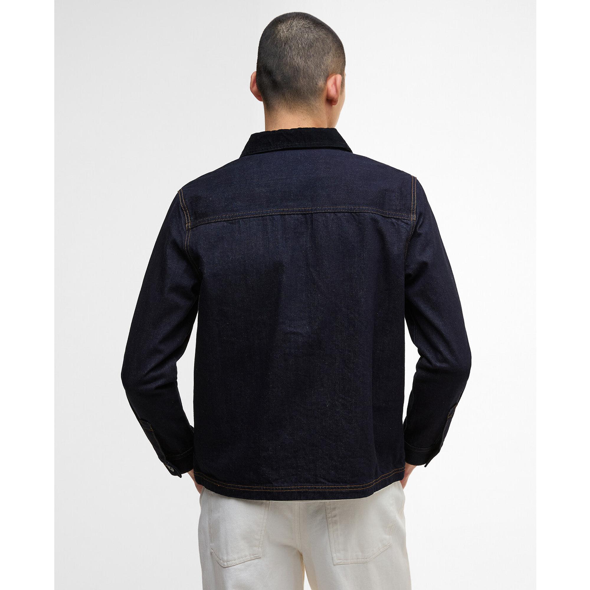 Product image 4 of 6 of Barbour International Men's Pitstop Denim Overshirt - Raw