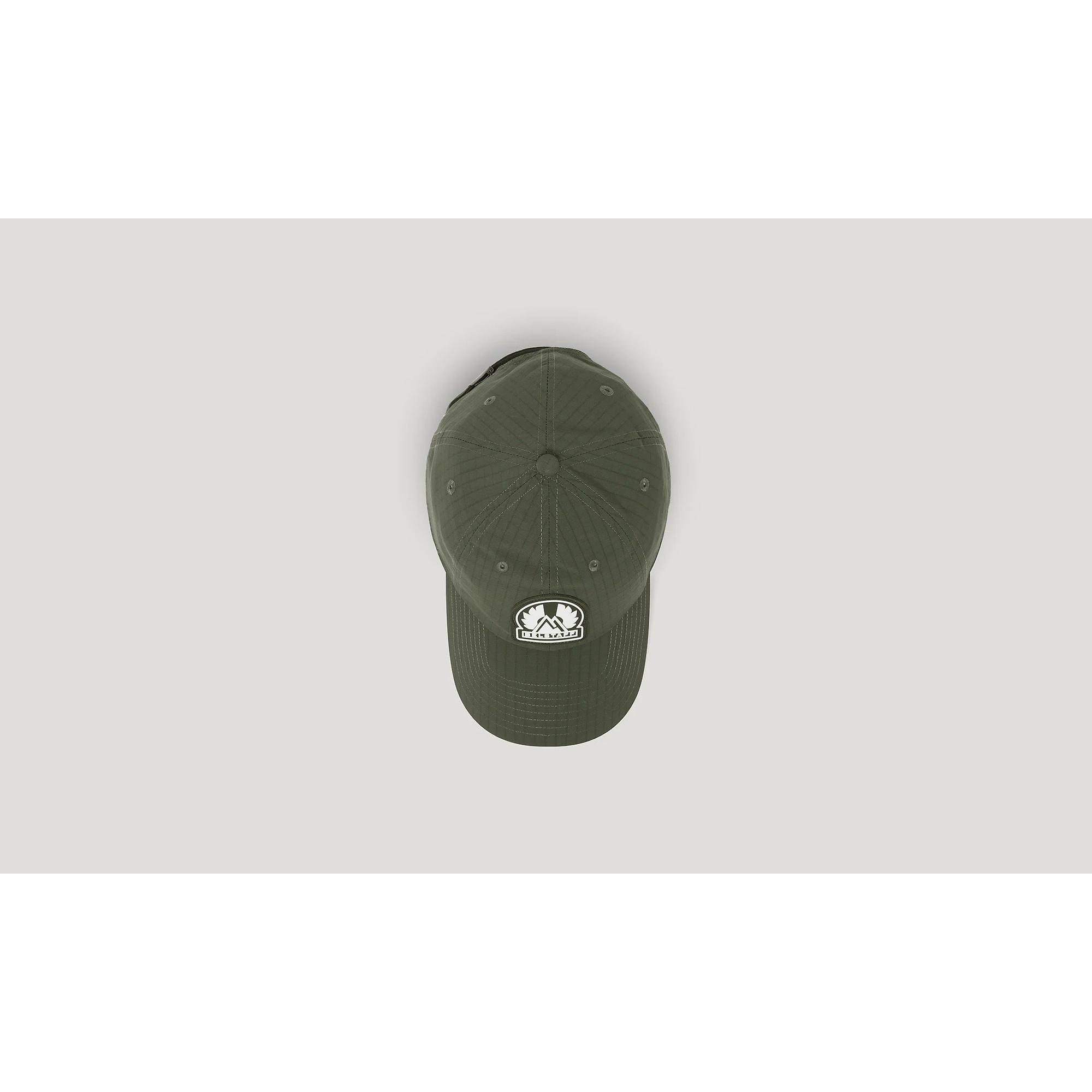 Product image 3 of 5 of Belstaff Compact Ripstop Mountain Logo Cap - Faded Olive