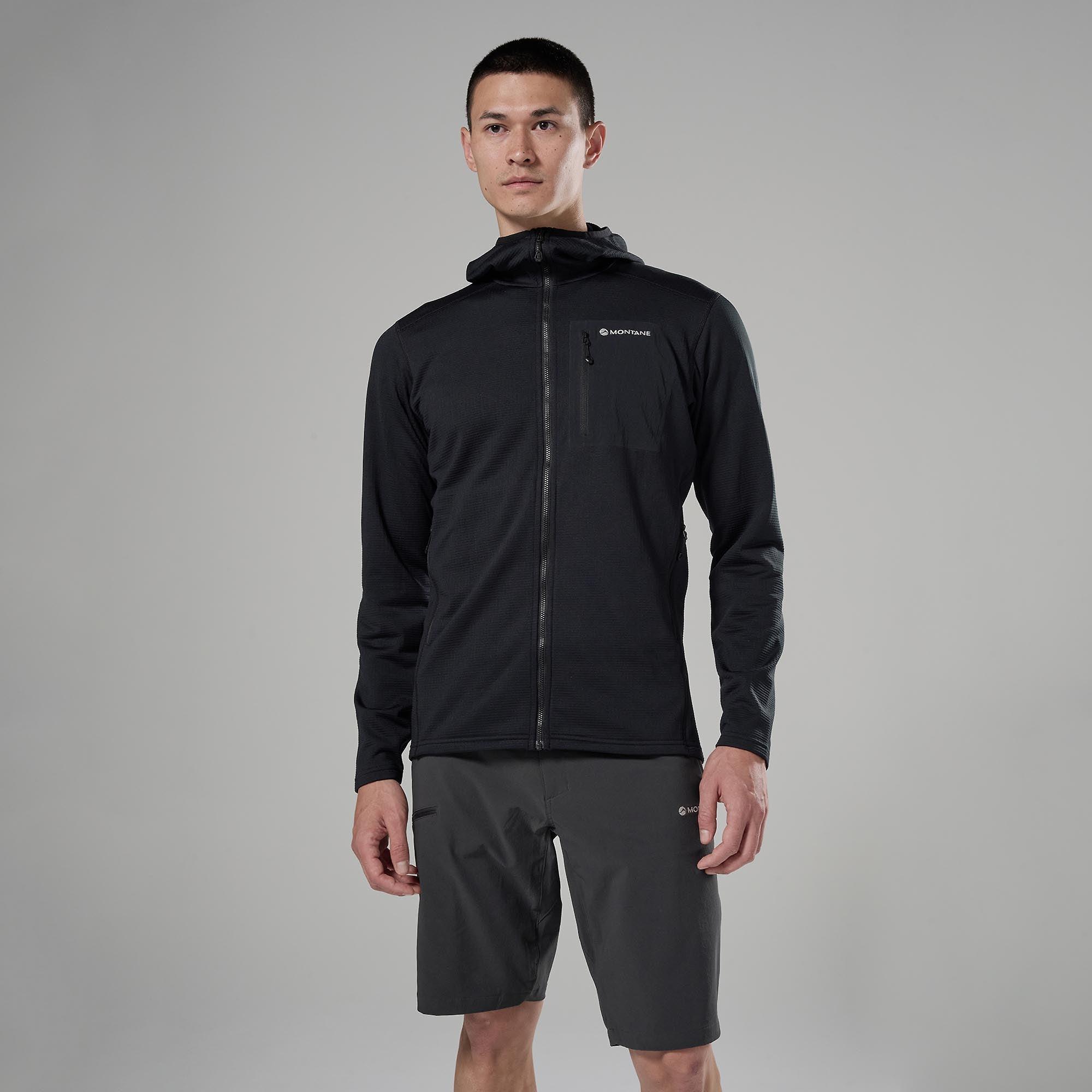 Product image 2 of 7 of Montane Men's Protium CP Hooded Fleece Jacket - Black