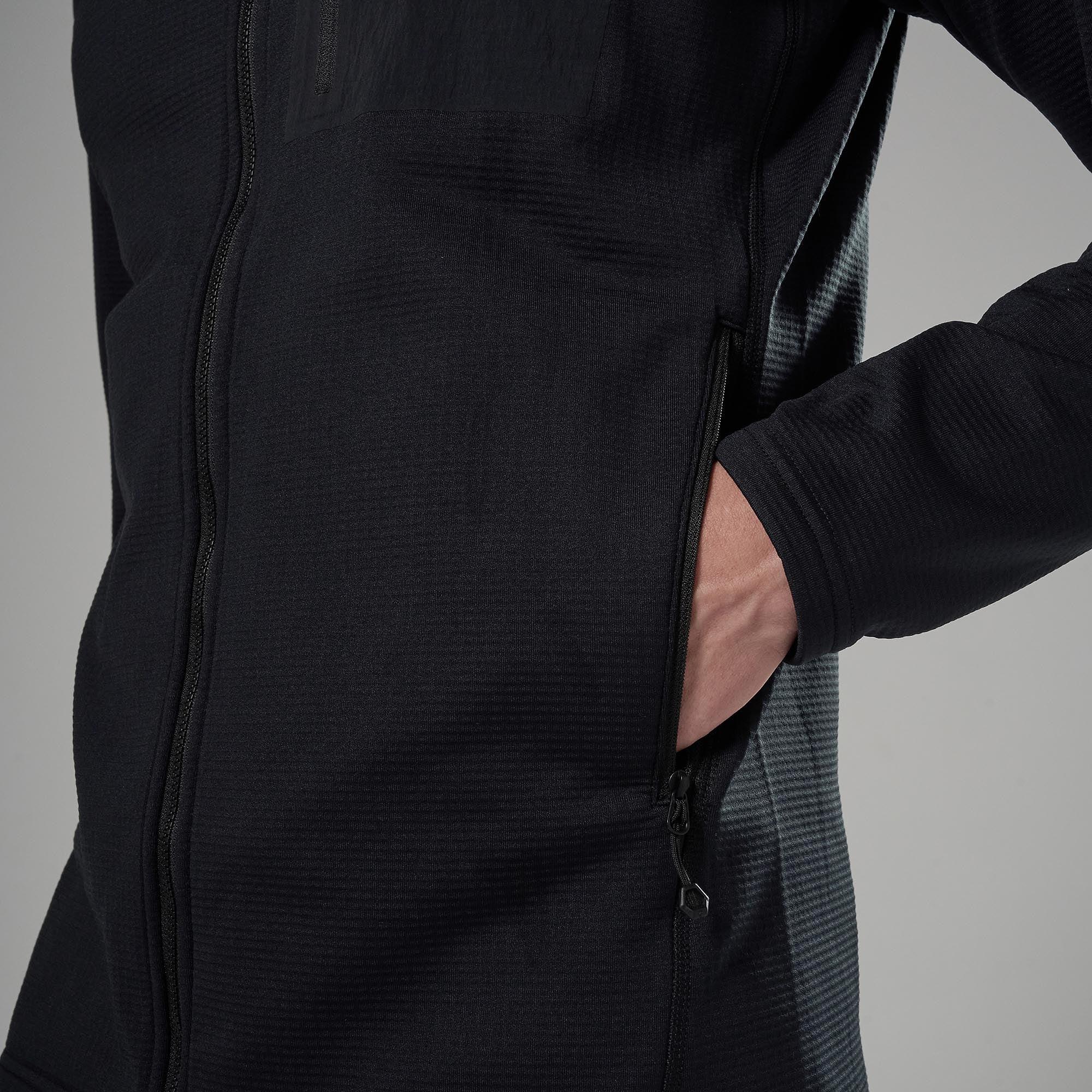 Product image 6 of 7 of Montane Men's Protium CP Hooded Fleece Jacket - Black