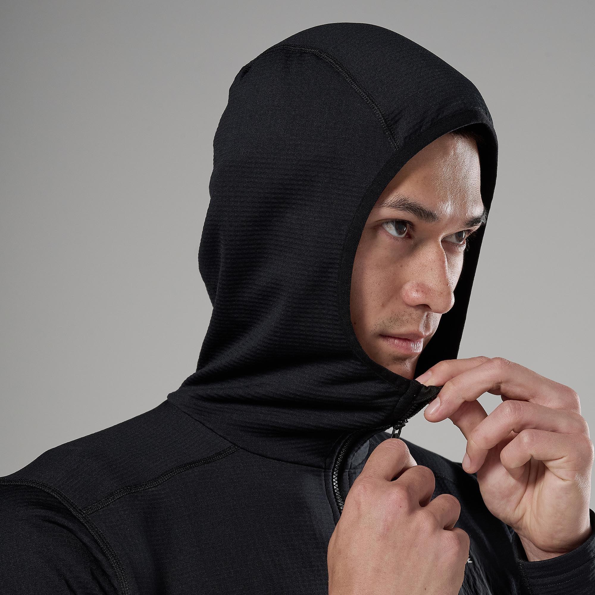 Product image 7 of 7 of Montane Men's Protium CP Hooded Fleece Jacket - Black