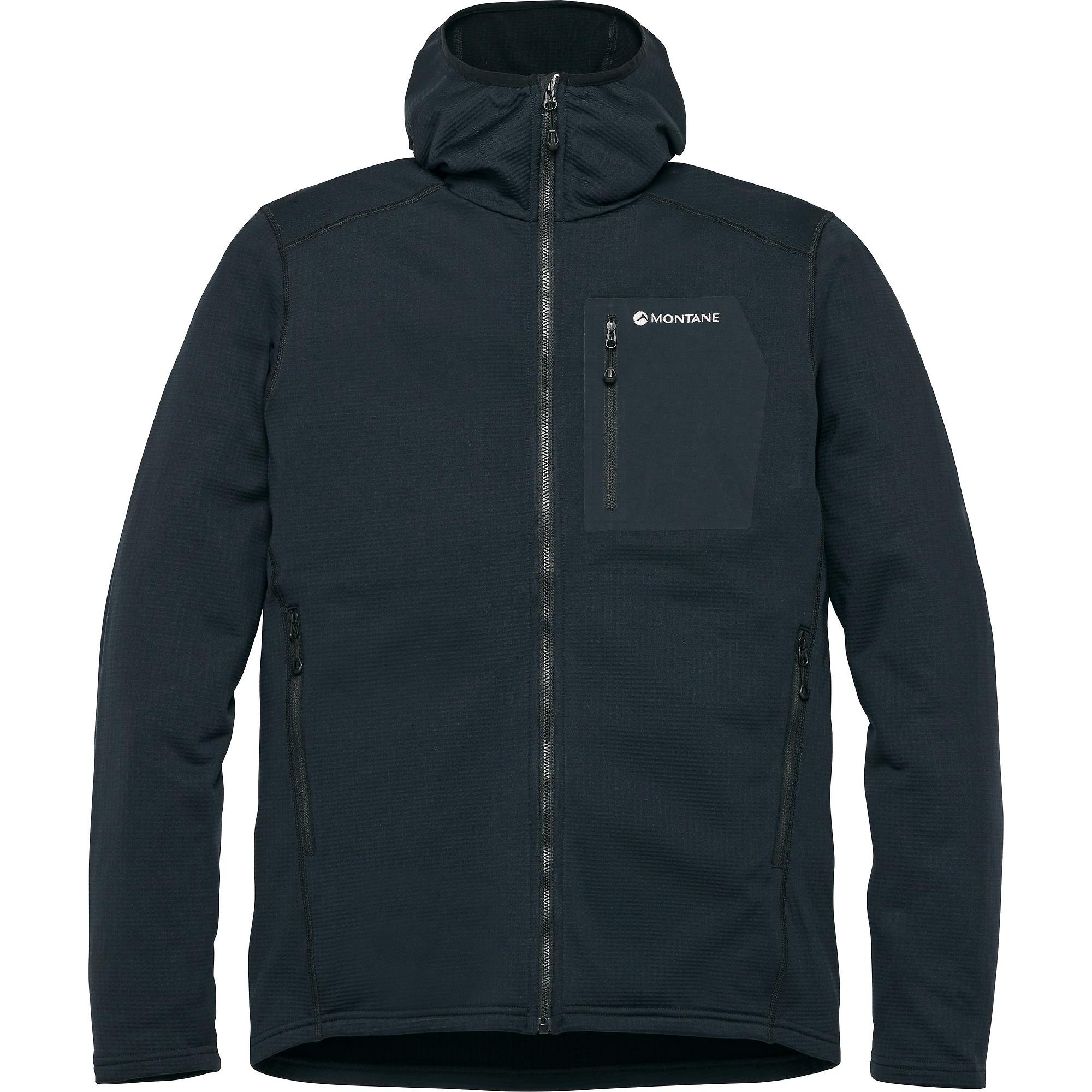 Product image 1 of 7 of Montane Men's Protium CP Hooded Fleece Jacket - Black